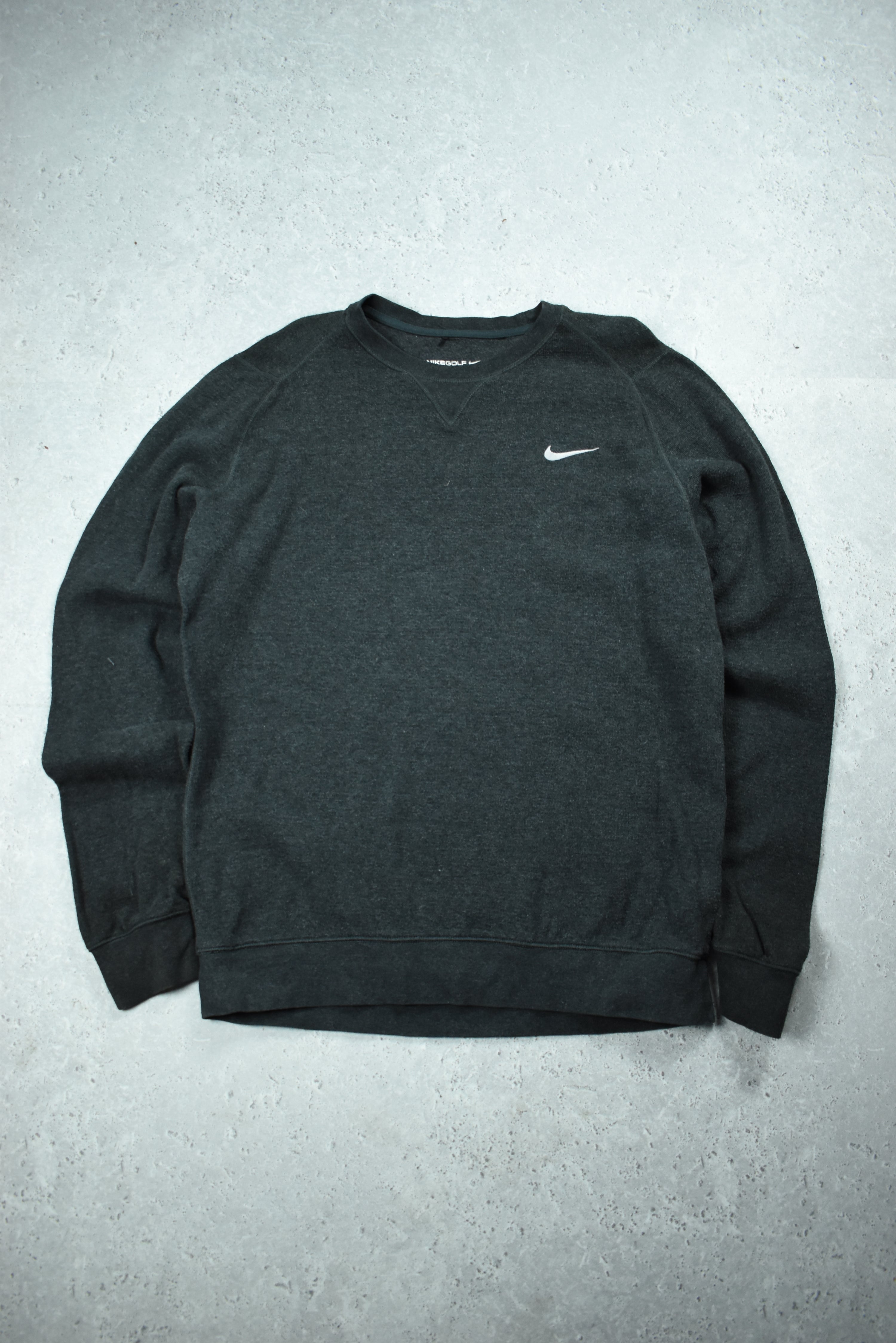 Vintage Nike Golf Embroidery Swoosh Sweatshirt Large