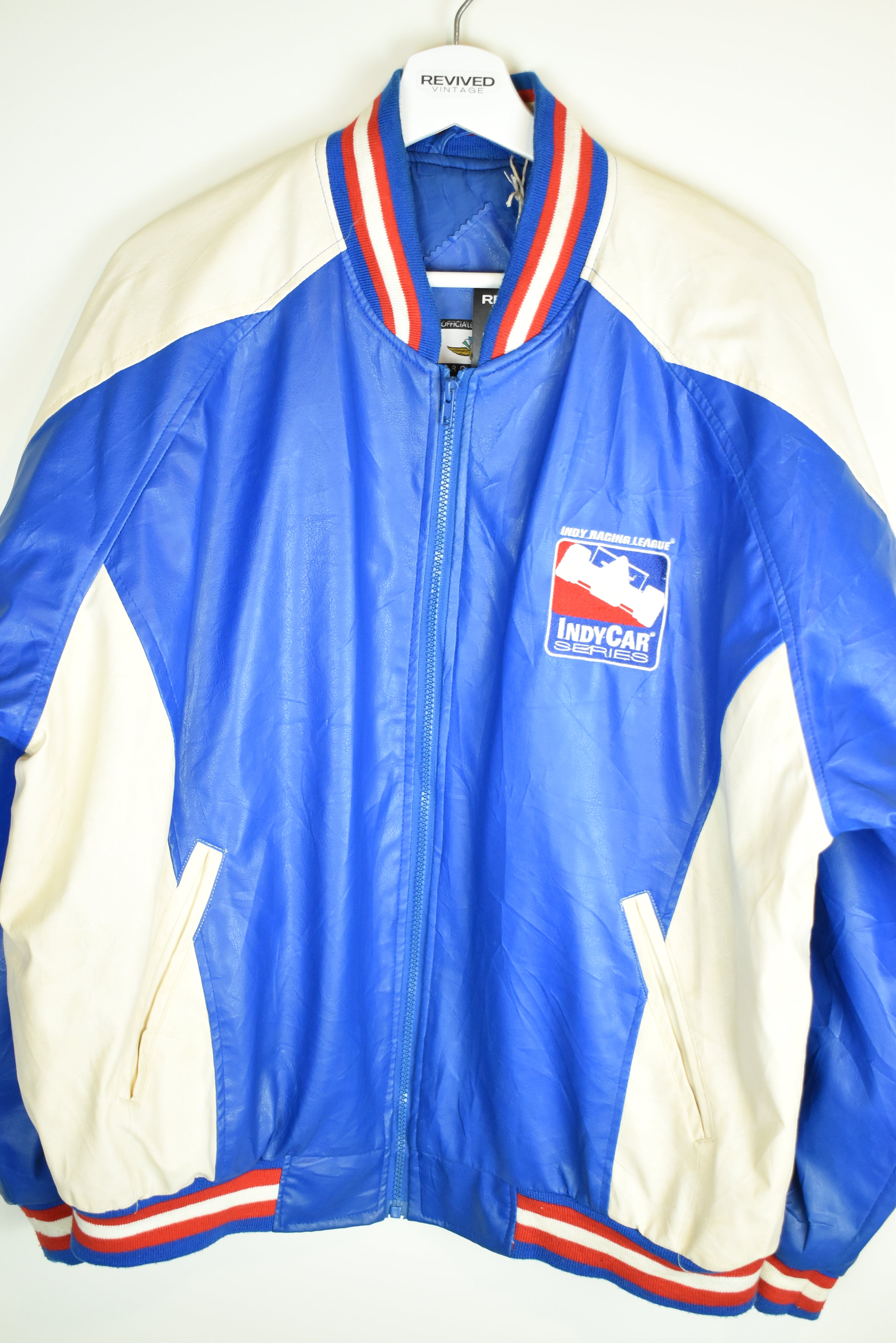 Vintage "Indy Car Racing League" Jacket Large | Vintage Clothing