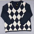 Vintage Tommy Hilfiger Sweater Diamond Pattern Knit XL