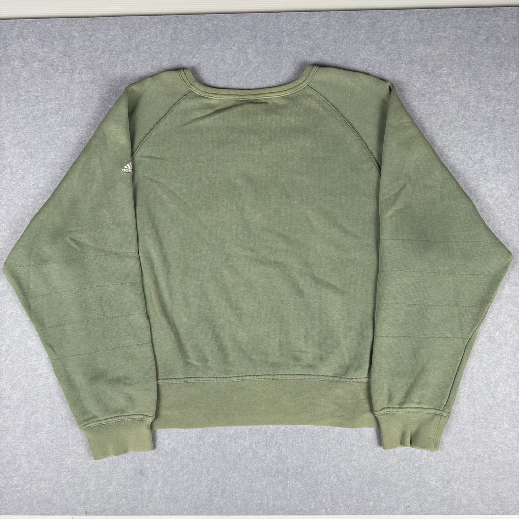 Vintage Adidas Embroidered Logo Sweatshirt Small (circa 2000s)