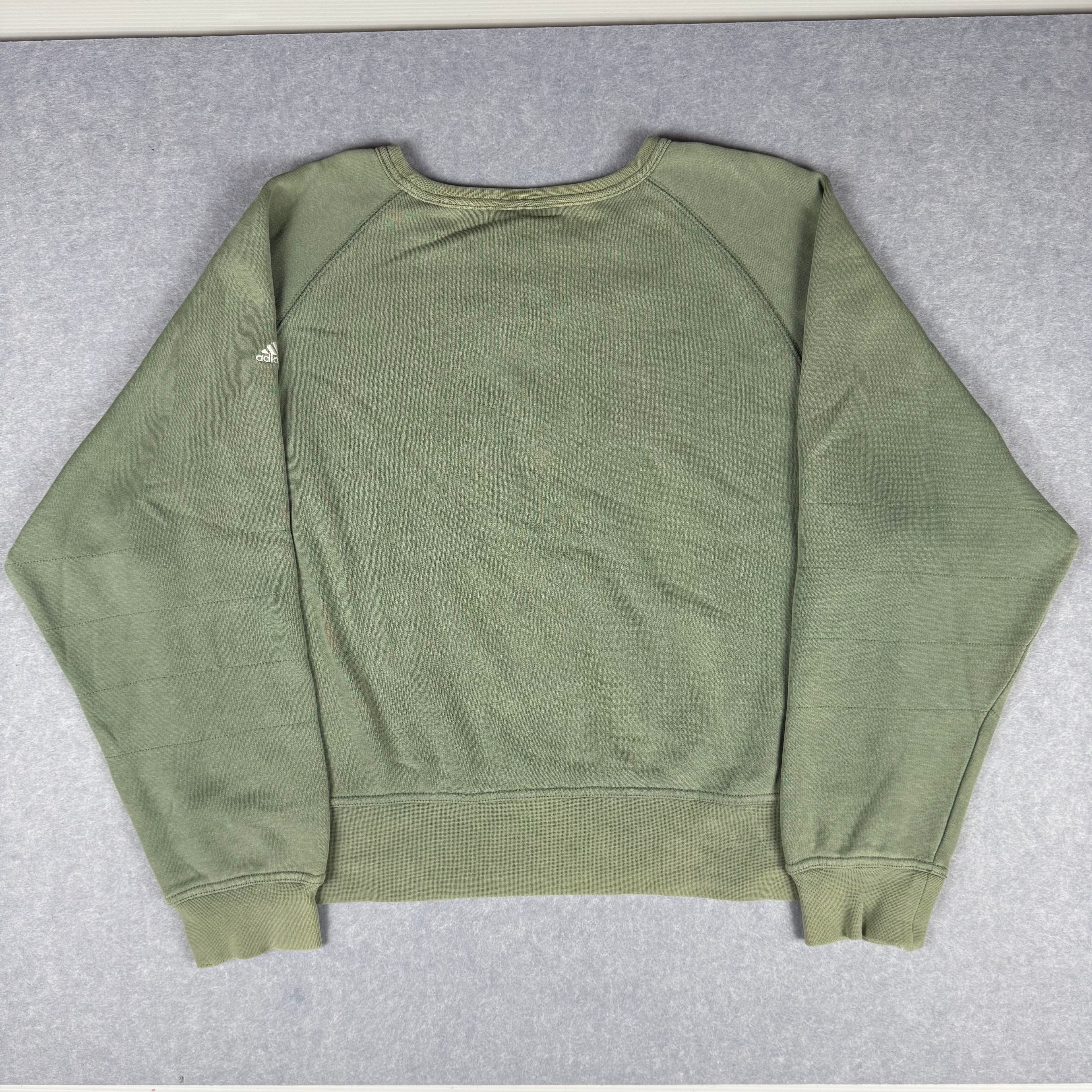Vintage Adidas Embroidered Logo Sweatshirt Small (circa 2000s)