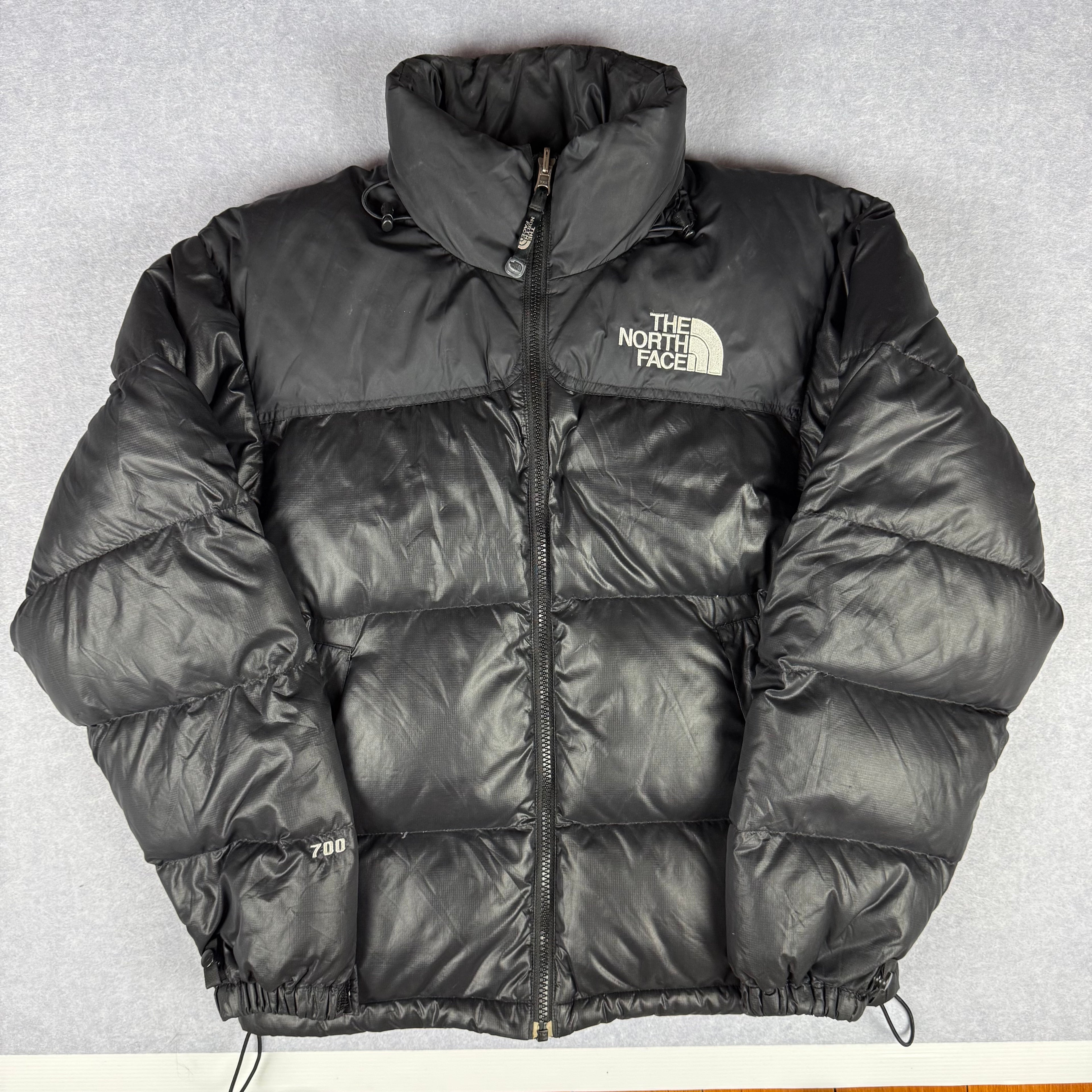 Vintage The North Face 700 Nuptse Puffer Jacket Black - Extra Small