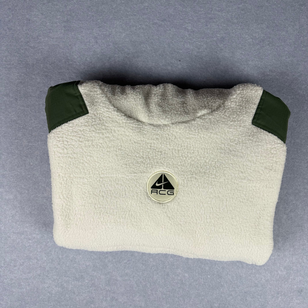 VINTAGE Nike ACG Vintage Ninja Sherpa Fleece Balaclava Sweatshirt Jacket