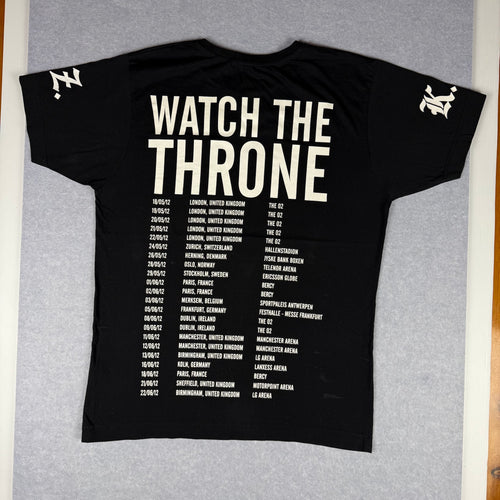 Kanye & Jay-Z Watch The Throne European Tour T-Shirt