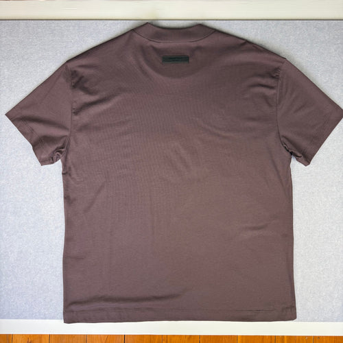 Fear of God Essentials T-Shirt SS23 Plum Dark Marroon/Brown size M (Oversized) Unworn as new.