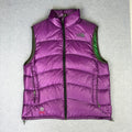 VINTAGE The North Face Summit Series Women's Vest small Purple and Green