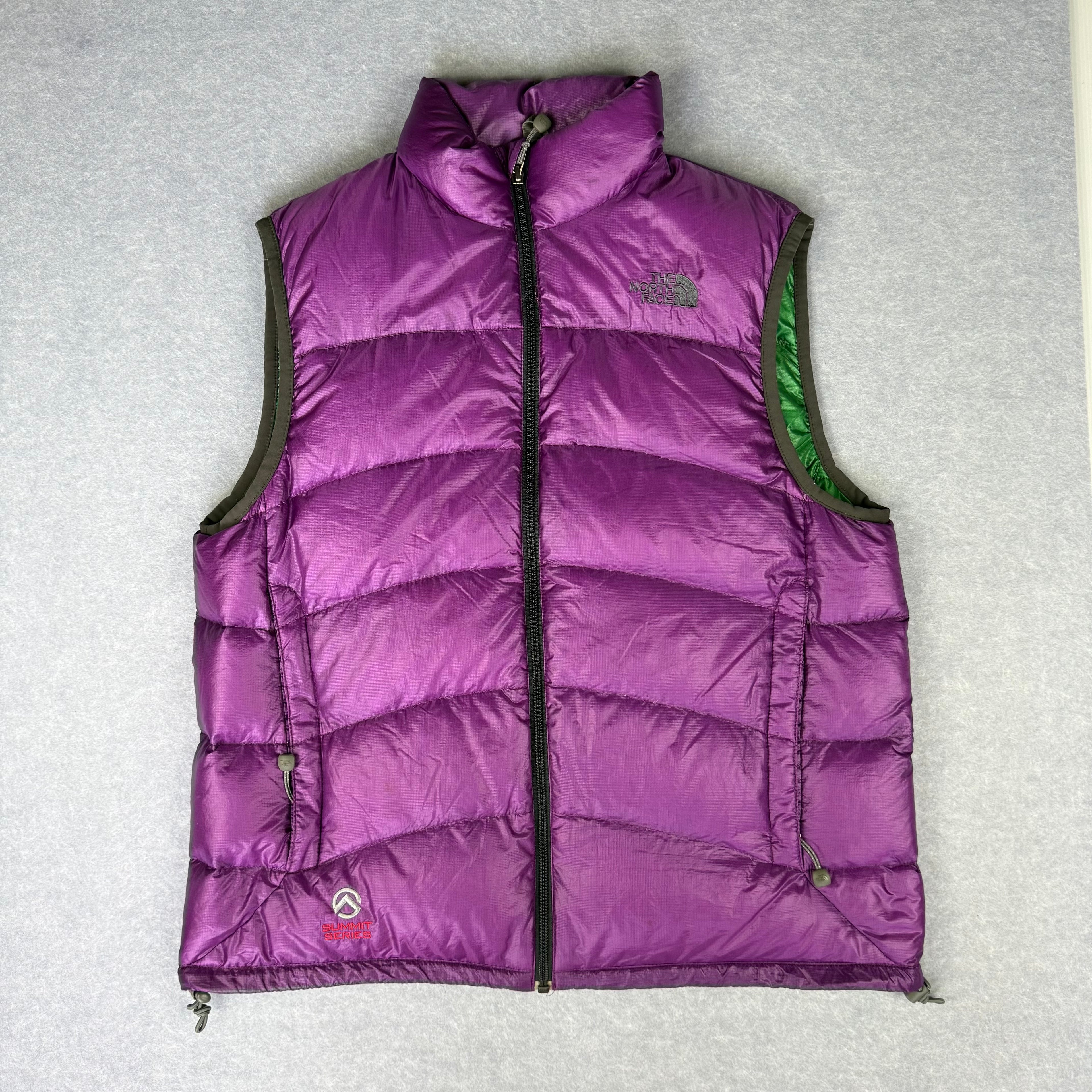 VINTAGE The North Face Summit Series Women's Vest small Purple and Green