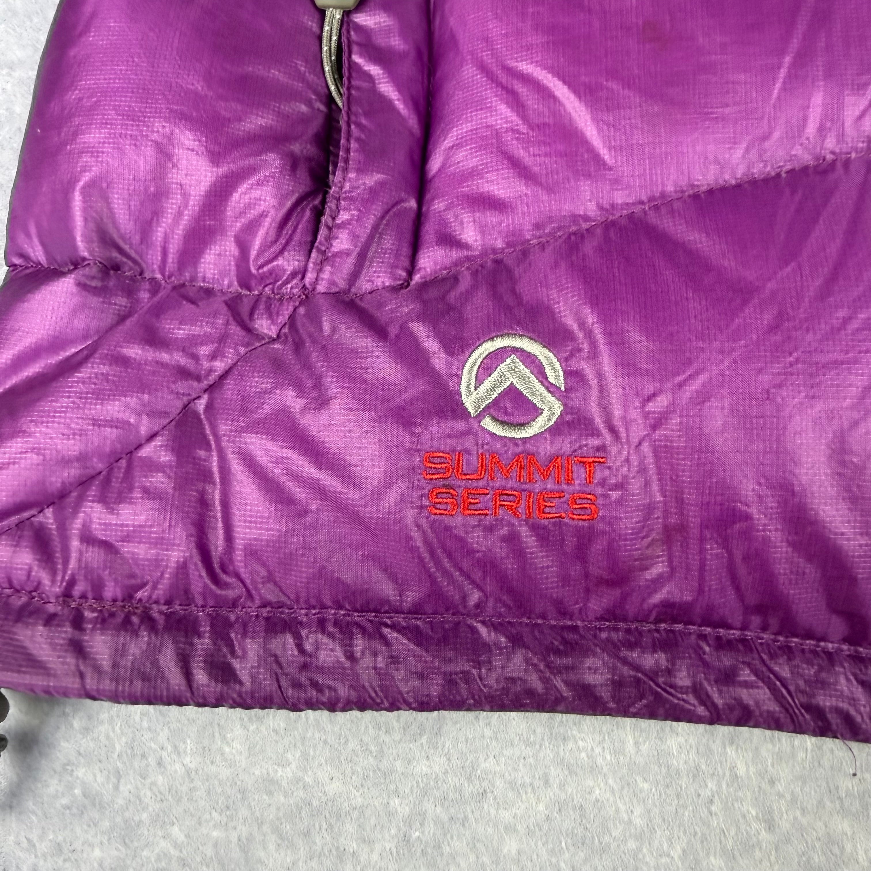 VINTAGE The North Face Summit Series Women's Vest small Purple and Green