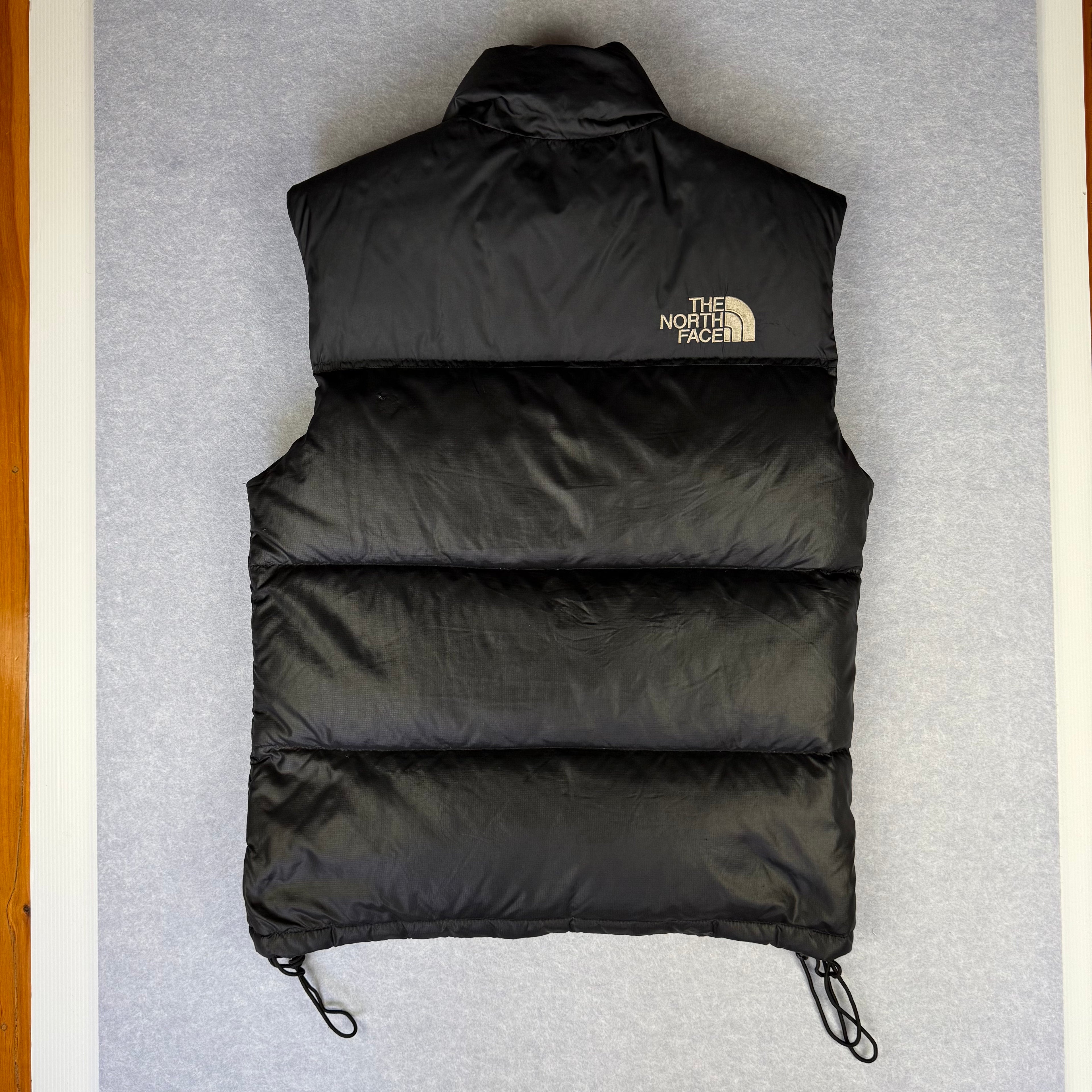 VINTAGE The North Face 1996 Nupste Down Vest size XS Black