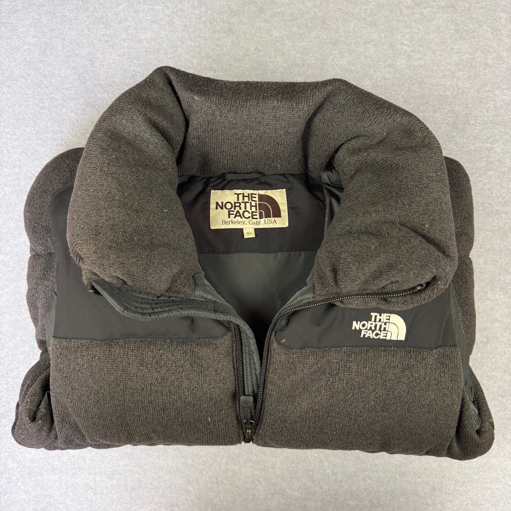 VINTAGE The North Face 1996 Nuptse Down Vest size S Charcoal and Black