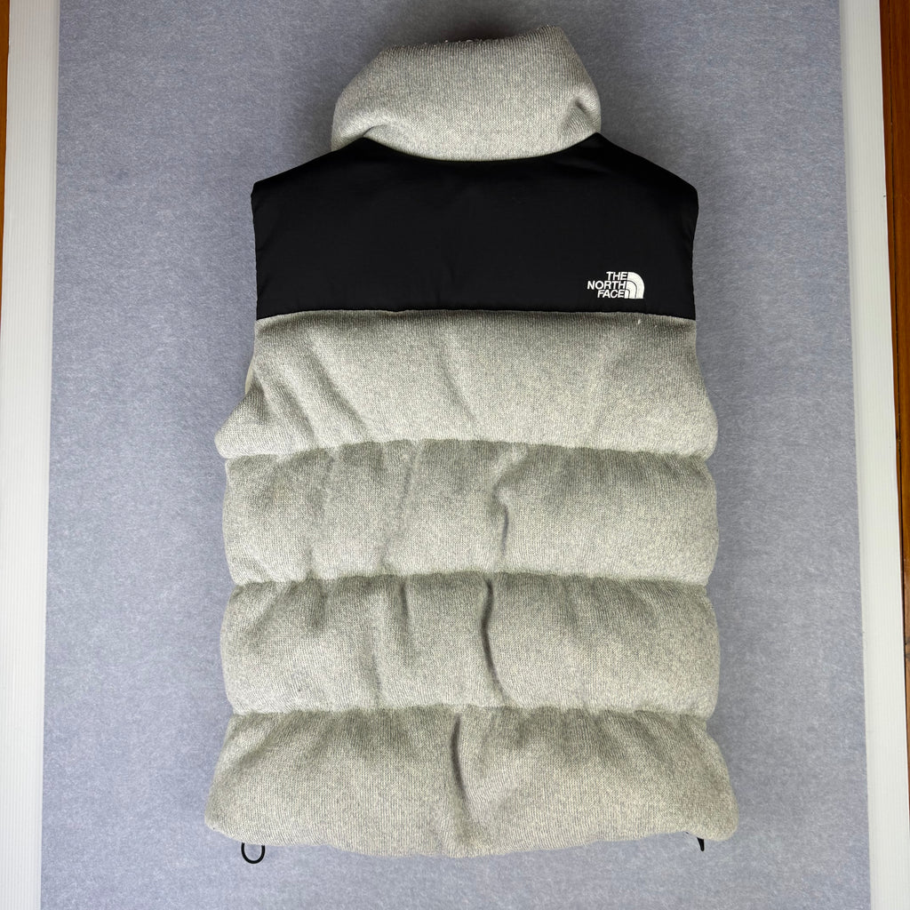 VINTAGE The North Face 1996 Nuptse Down Vest size S Grey and Black