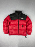 Vintage The North Face 700 Retro 1996 Nuptse Jacket Red and Black - Medium Men's