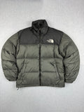 Vintage The North Face 700 Retro 1996 Nuptse Jacket Grey and Black - Large Men's