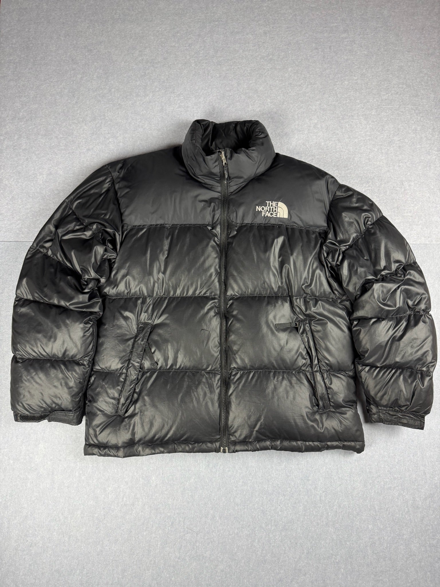Vintage The North Face 700 Retro 1996 Nuptse Puffer Jacket Black - XL Men's