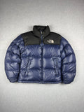 Vintage The North Face 700 Retro 1996 Nuptse Puffer Jacket Dark Blue (Navy) - Small Men's