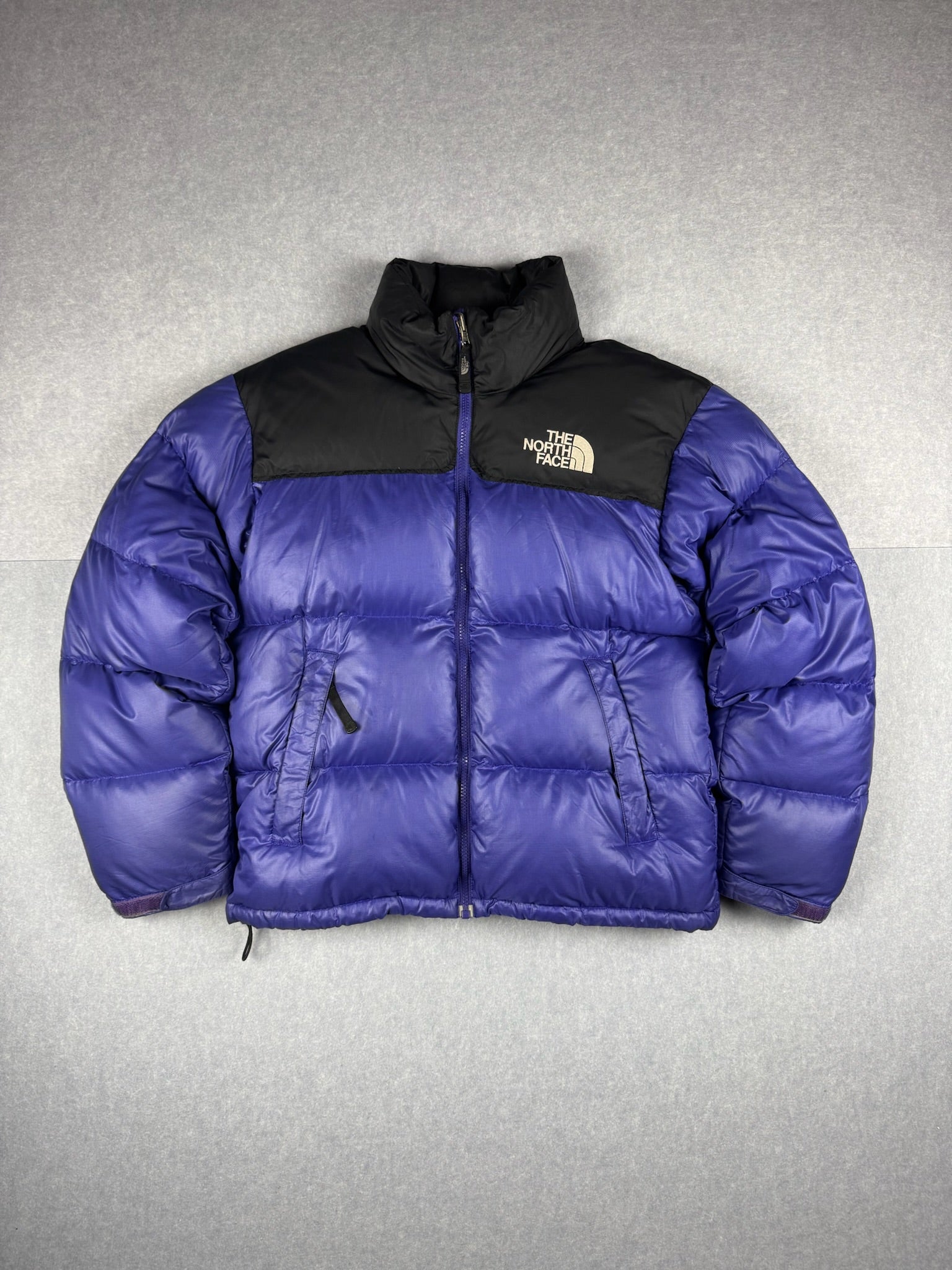 Vintage The North Face 700 Retro 1996 Nuptse Puffer Jacket Blue - Small Men's
