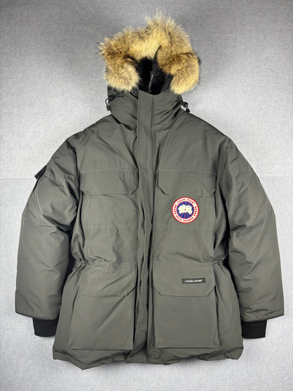 Vintage Canada Goose Expedition Parka 4565M — Graphite — Large