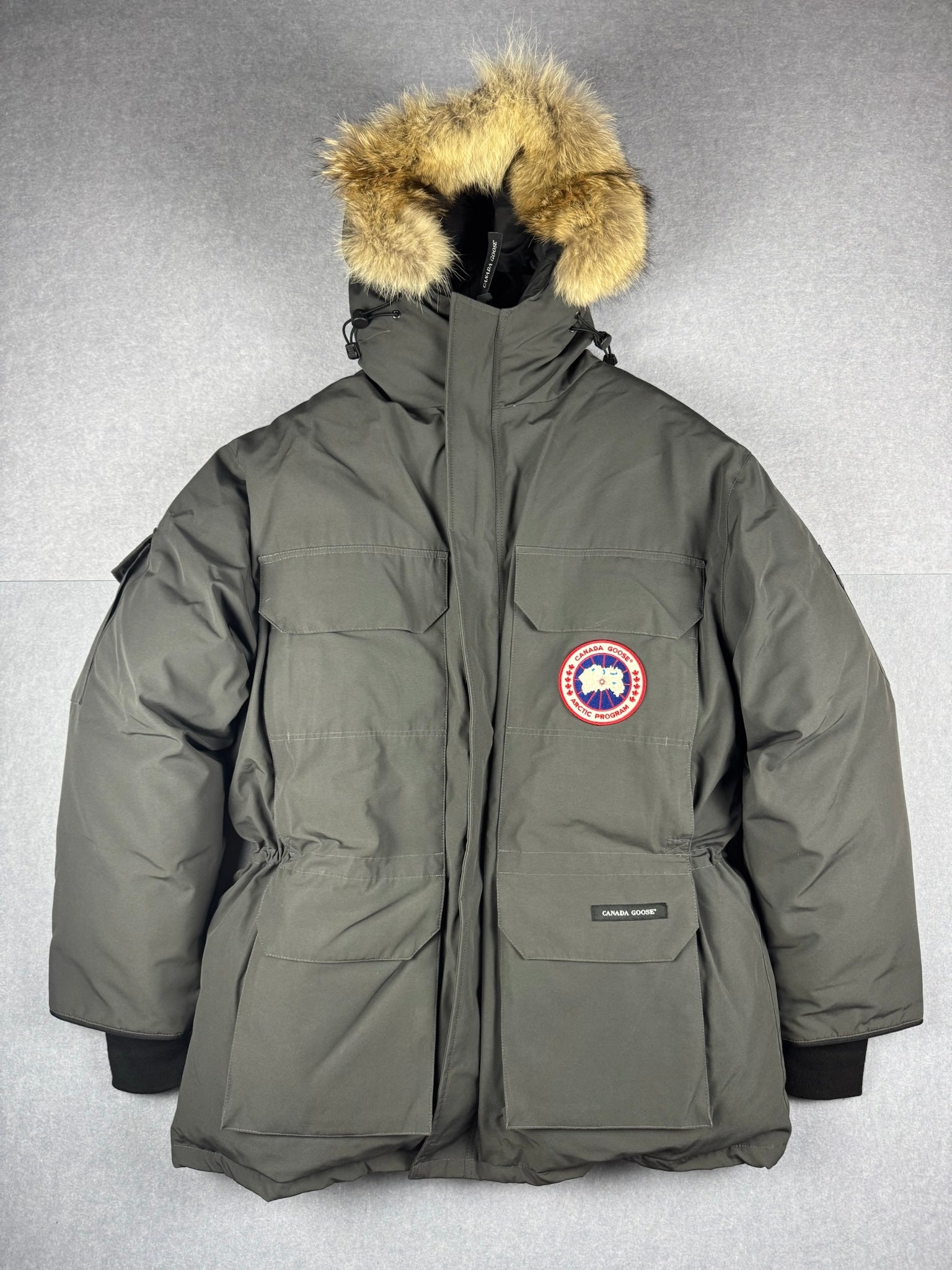 Vintage Canada Goose Expedition Parka 4565M — Graphite — Large