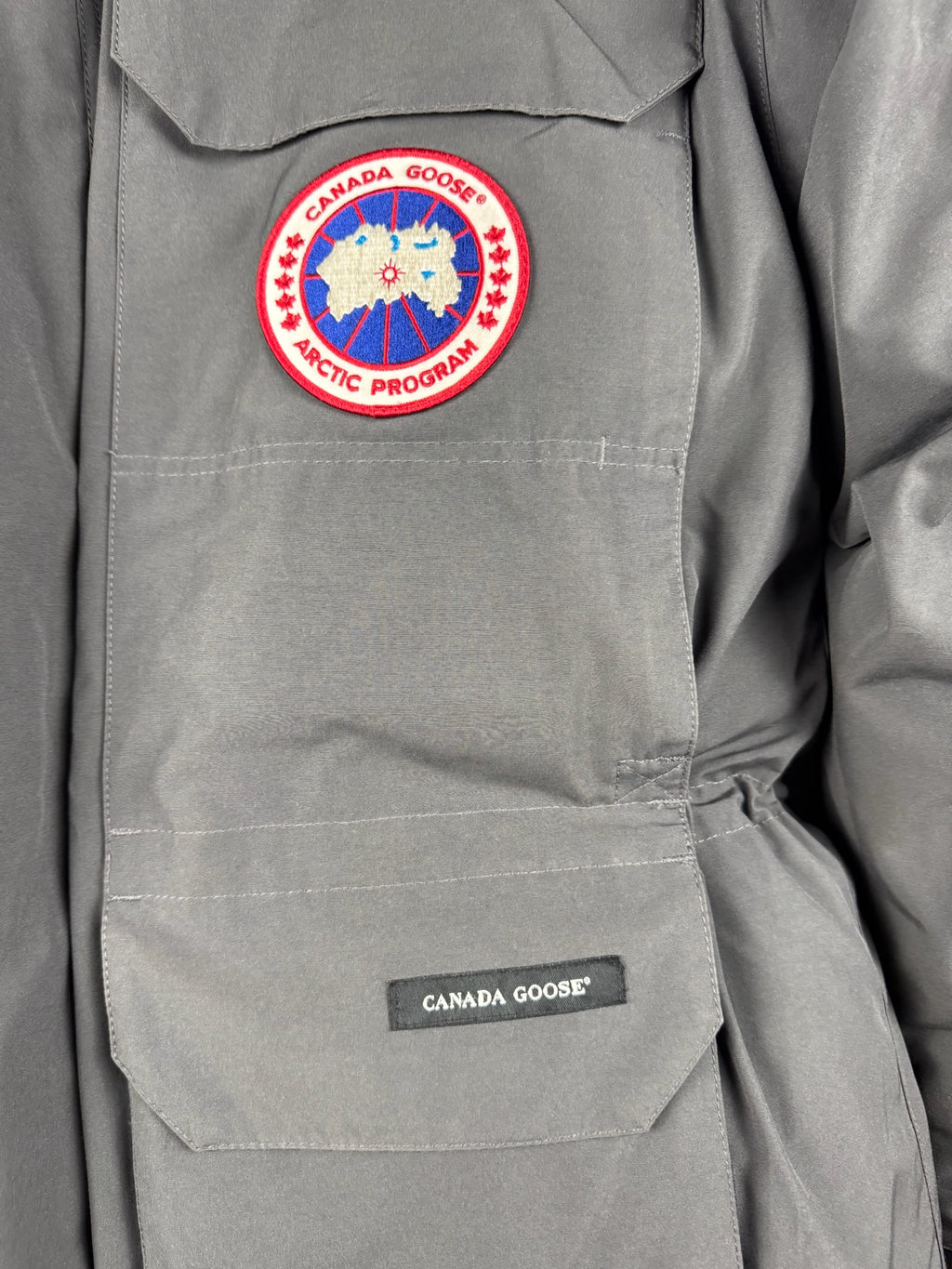 Vintage Canada Goose Expedition Parka 4565M — Graphite — Large