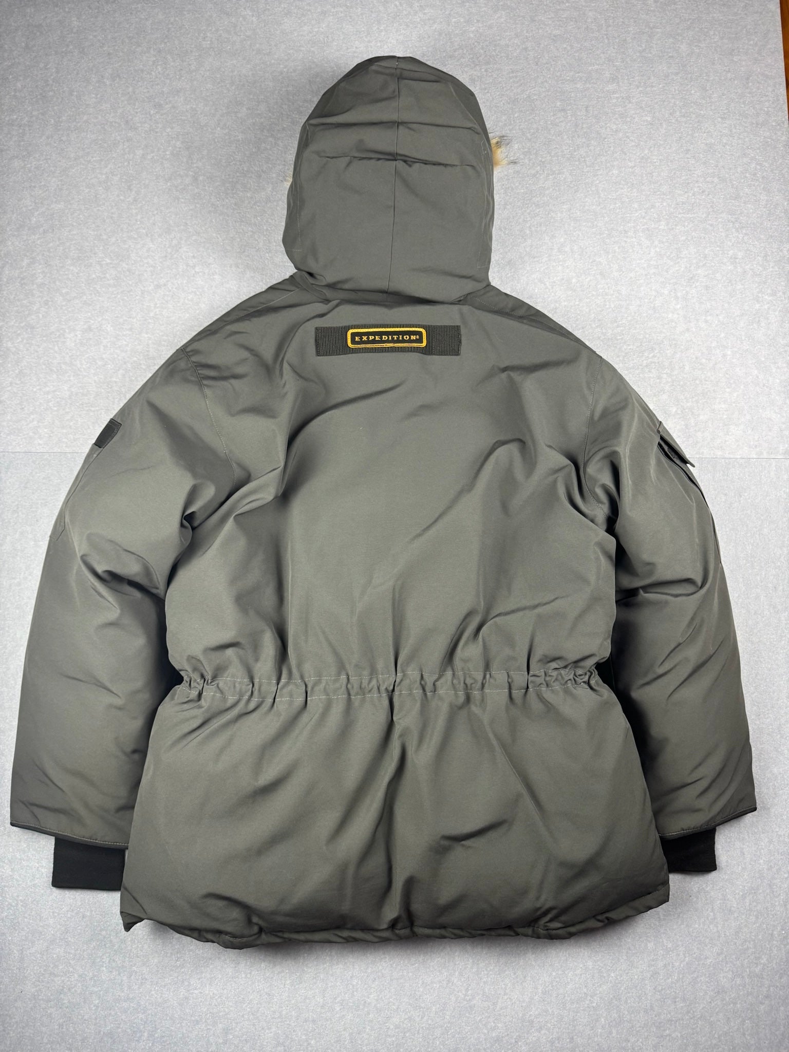 Vintage Canada Goose Expedition Parka 4565M — Graphite — Large