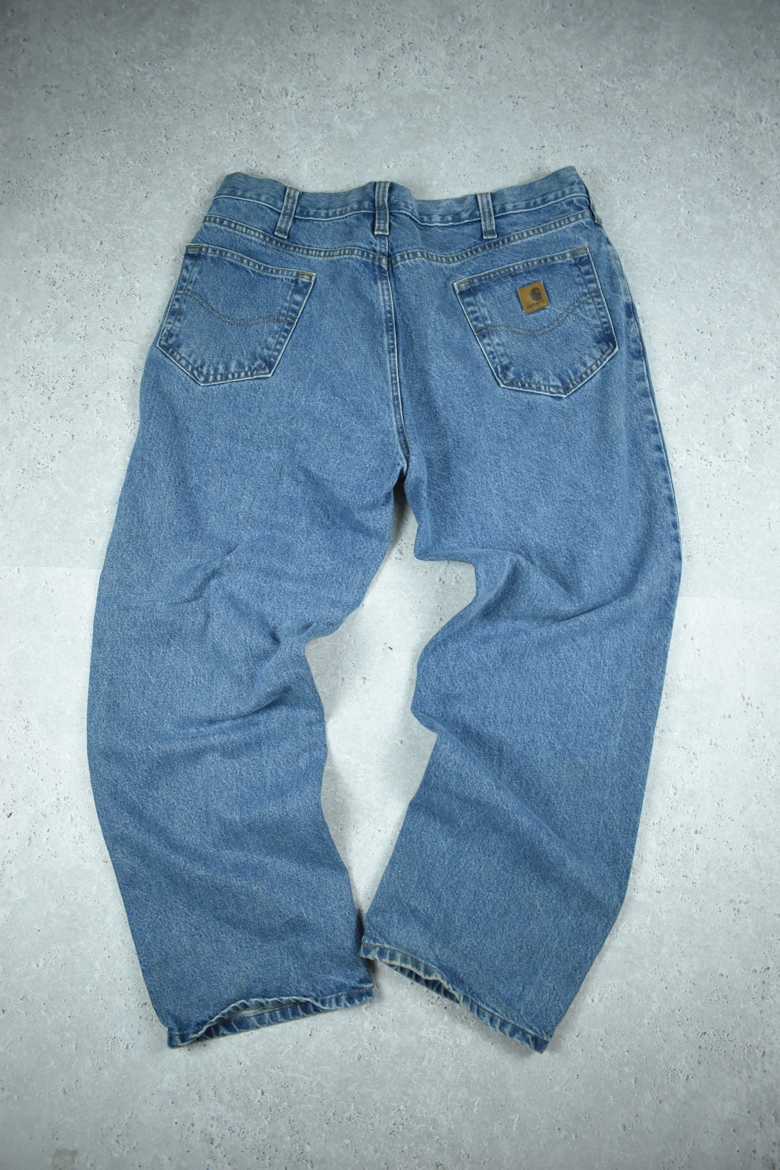 Vintage Carhartt Relaxed Fit Denim Jeans 38x32