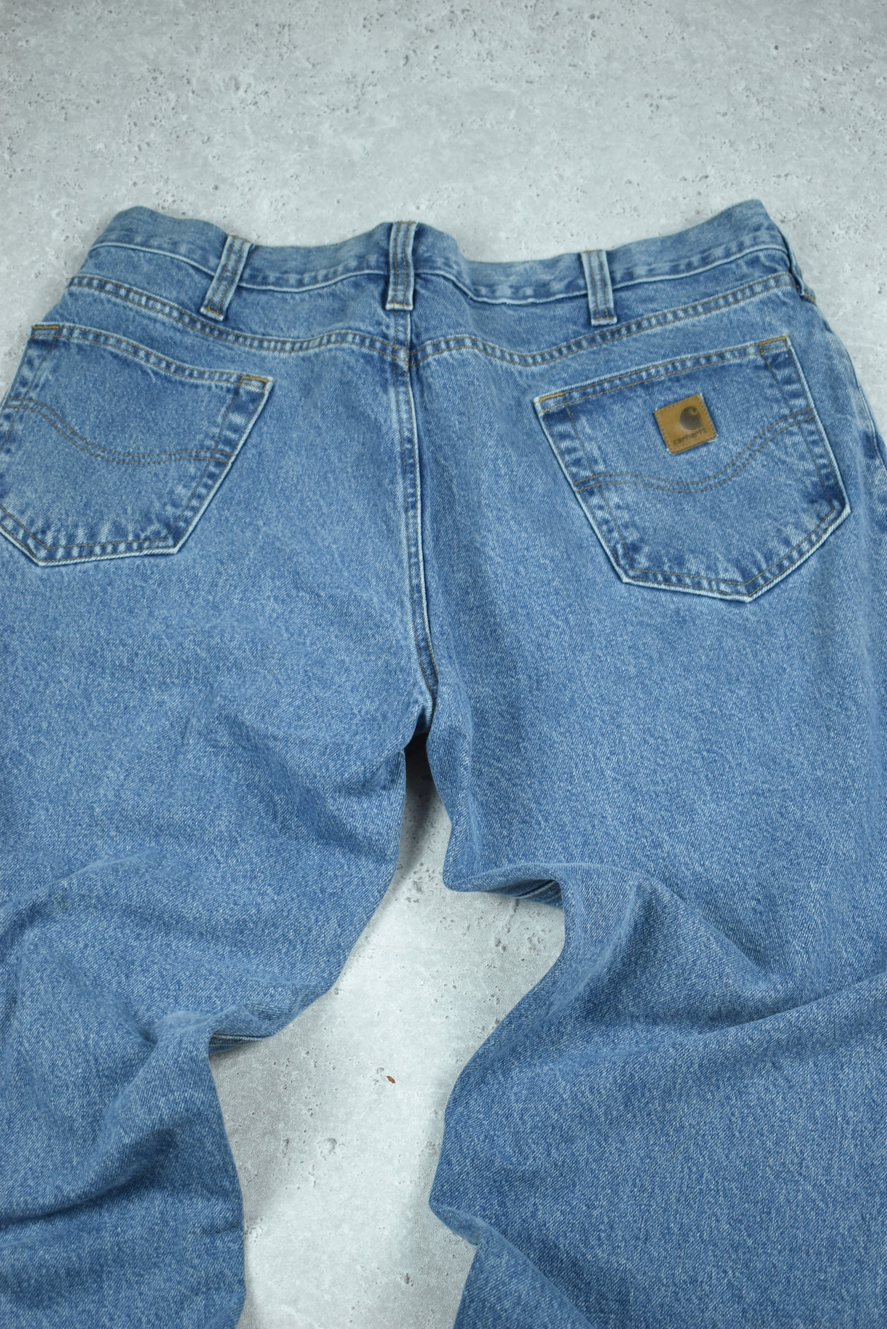 Vintage Carhartt Relaxed Fit Denim Jeans 38x32