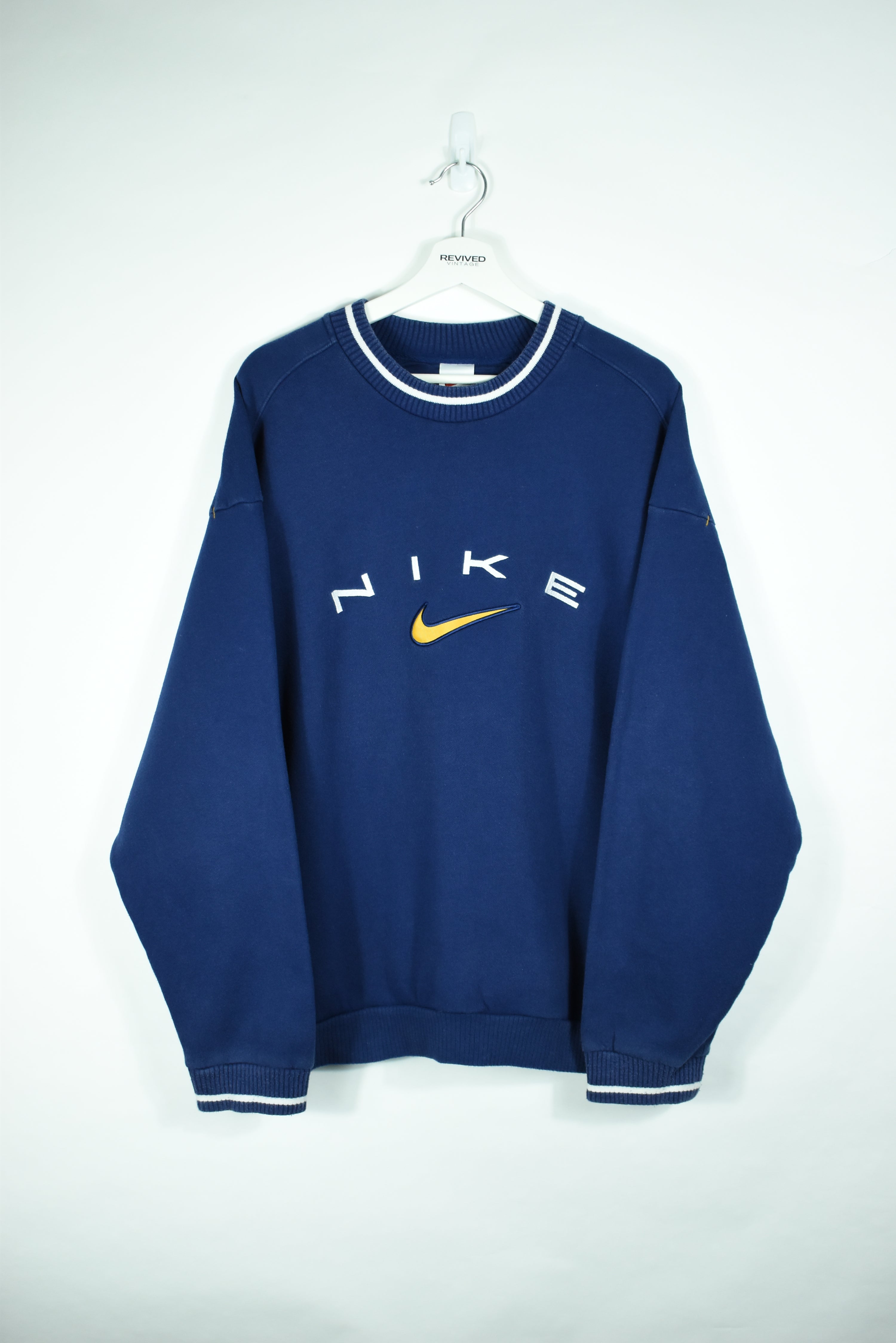 Vintage RARE Nike Embroidery Sweatshirt LARGE (Baggy)