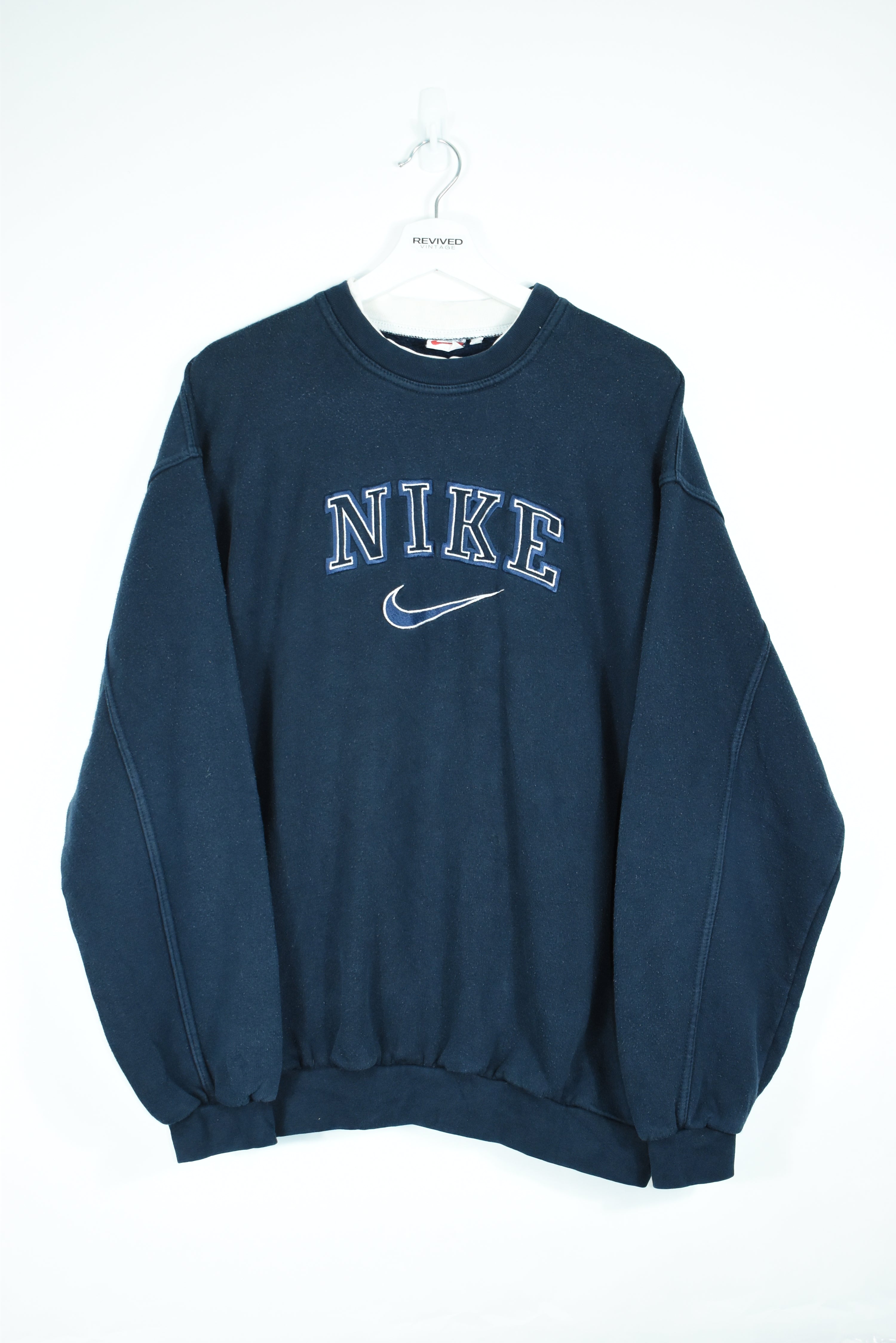 New Rare Nike Navy Bootleg Sweatshirt Large