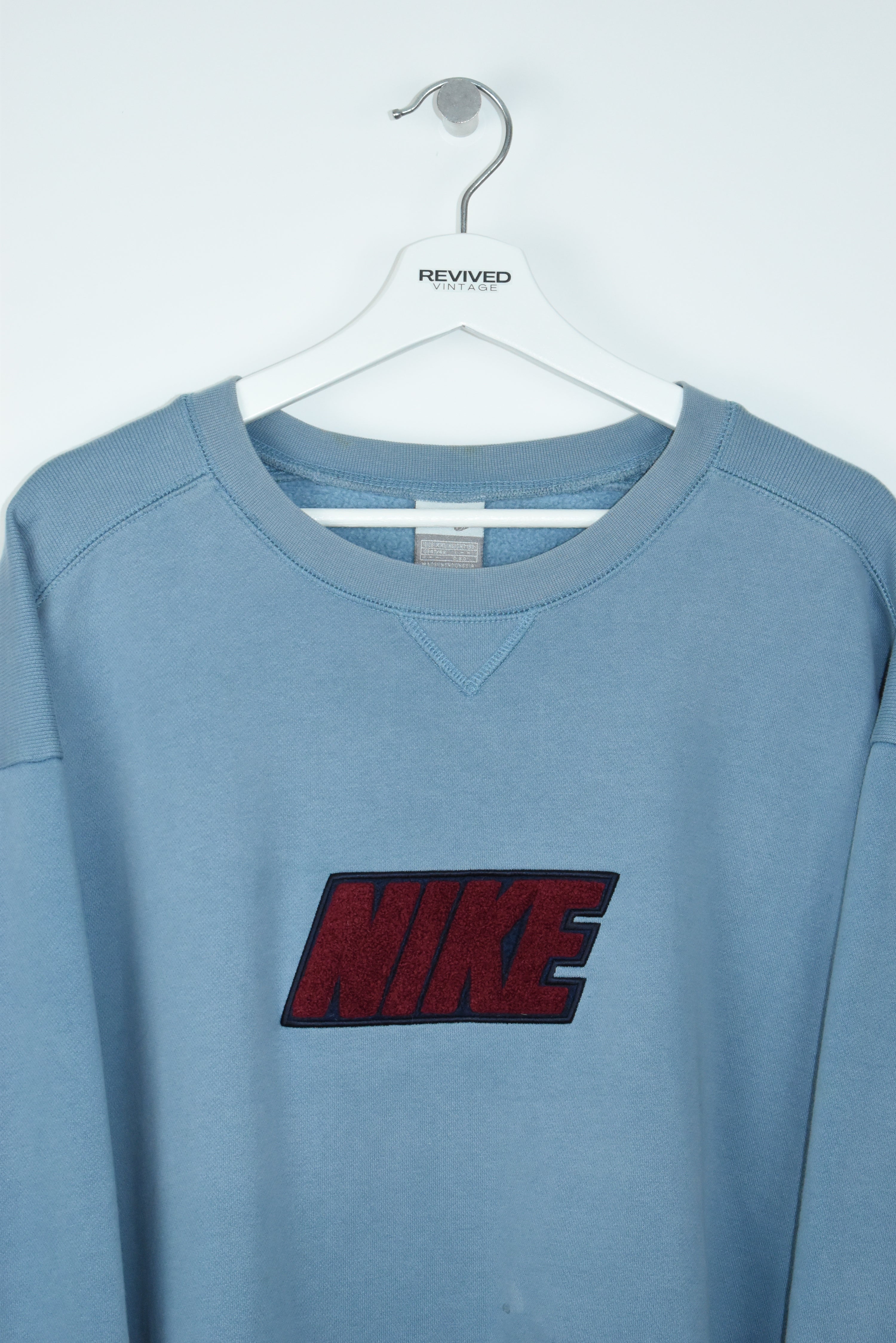 Vintage Nike Embroidery Carpet Print Sweatshirt XXL