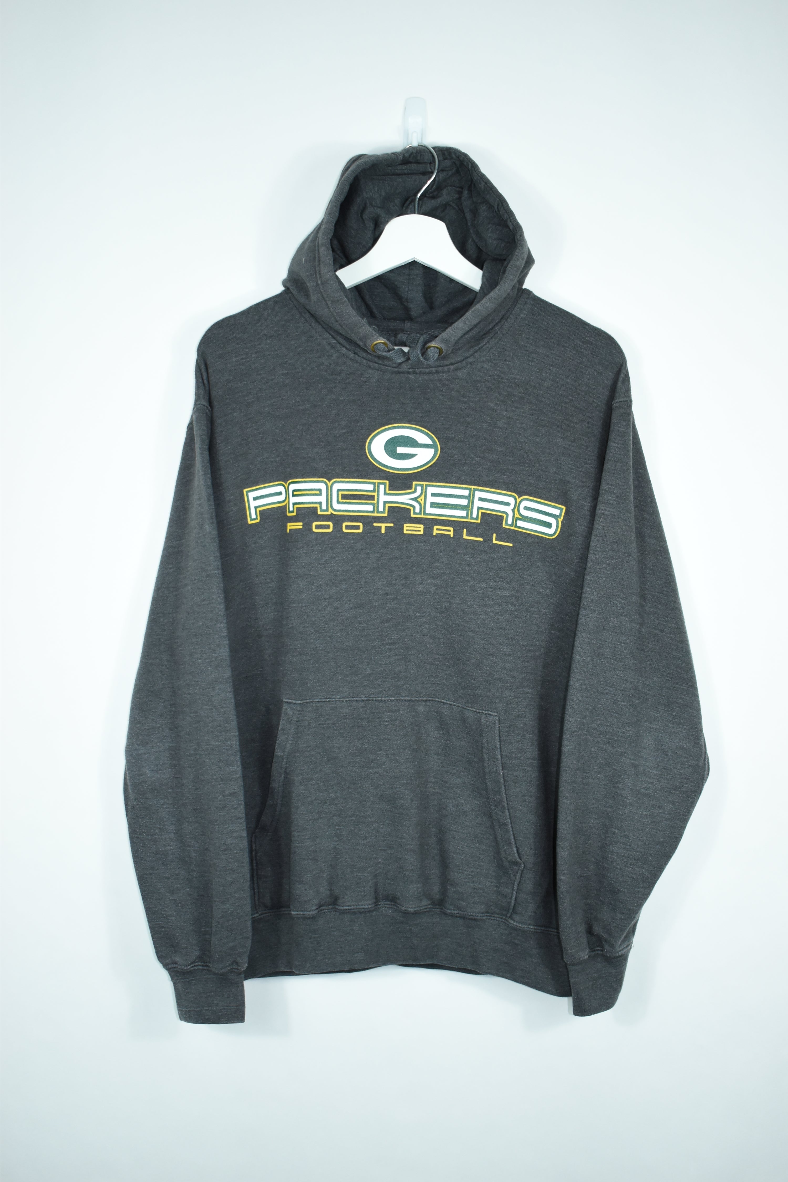 Vintage Green Bay Packers Hoodie Large