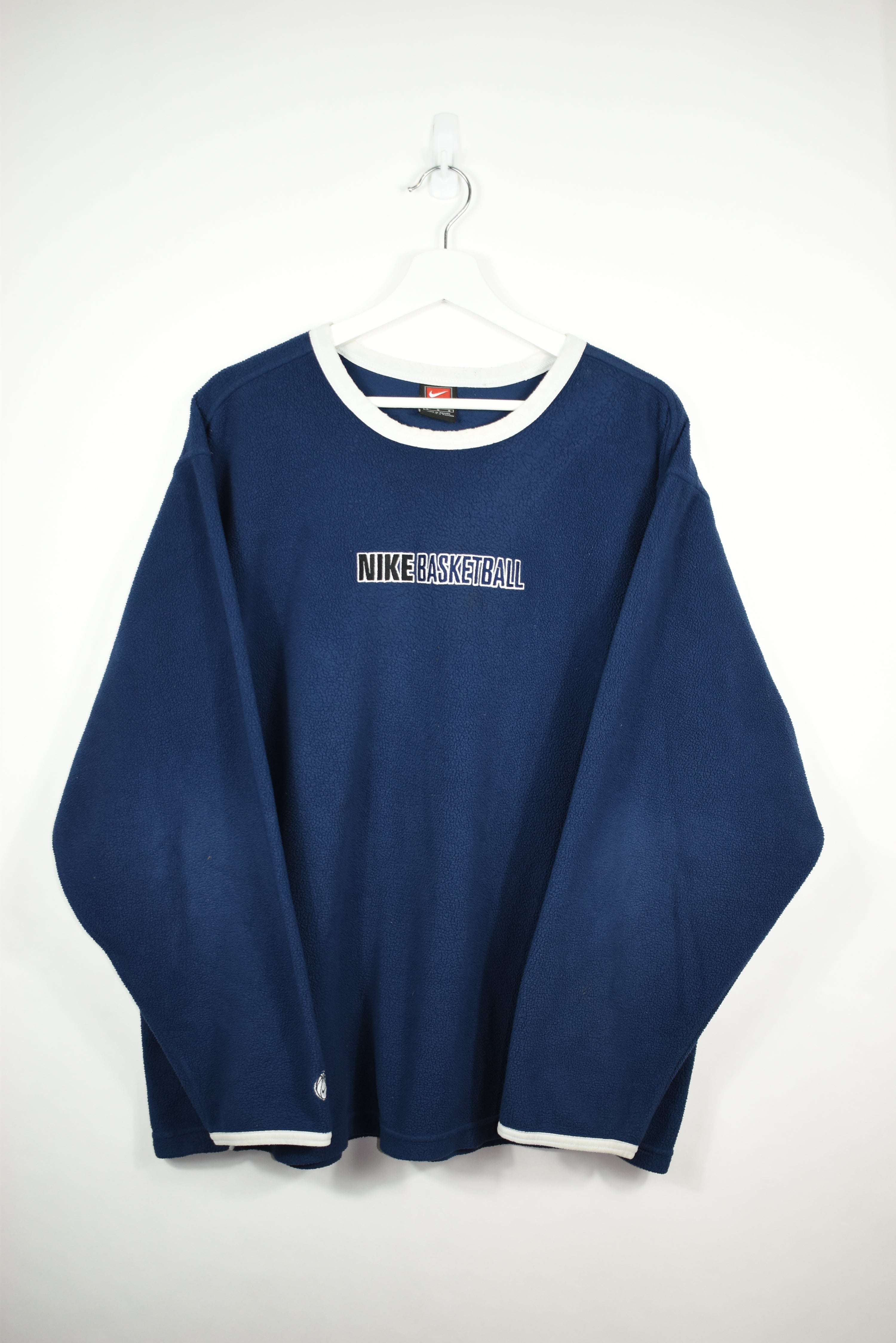 Vintage Nike Embroidered Spellout Fleece L (Baggy) - REVIVED Vintage est. 2020