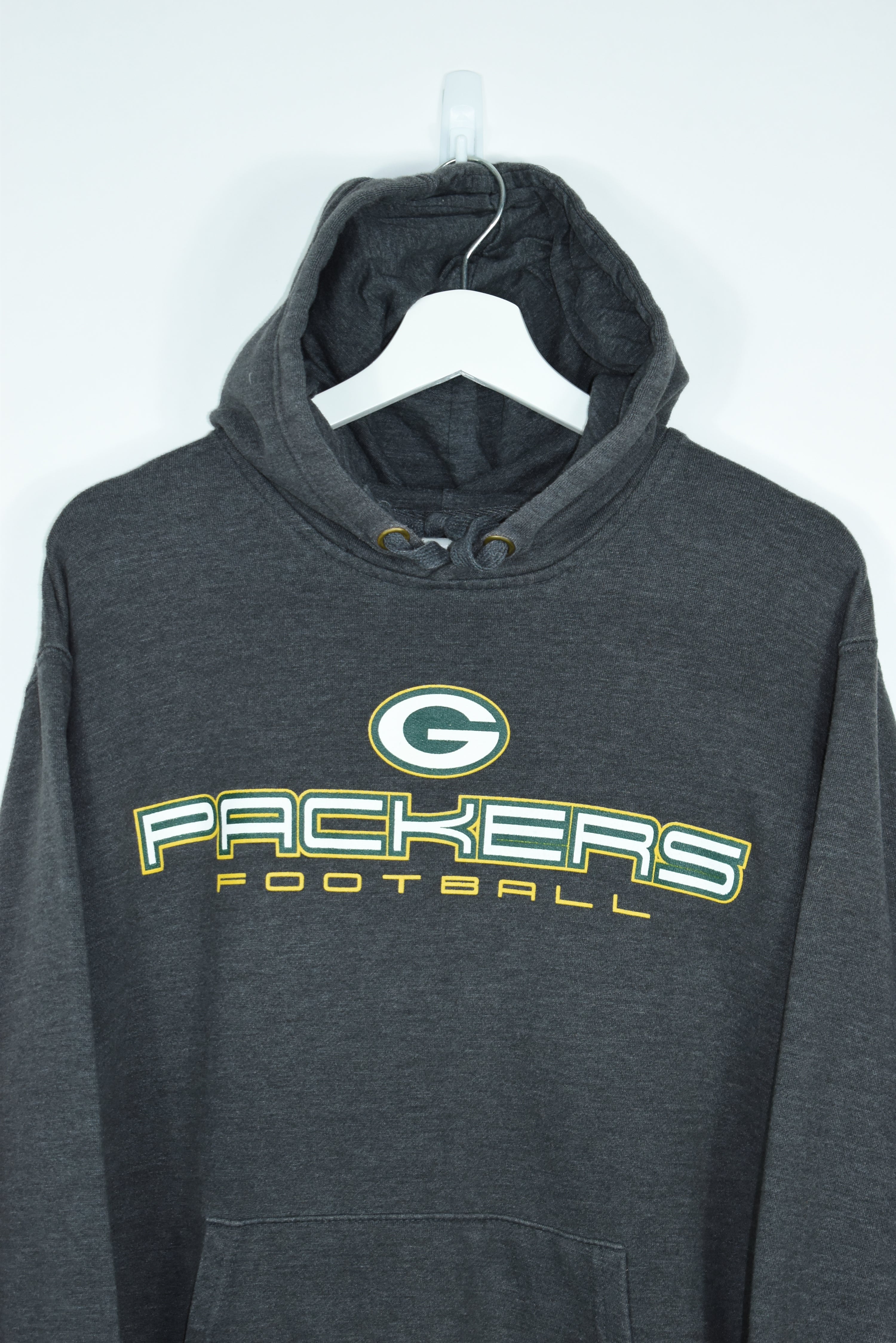 Vintage Green Bay Packers Hoodie Large
