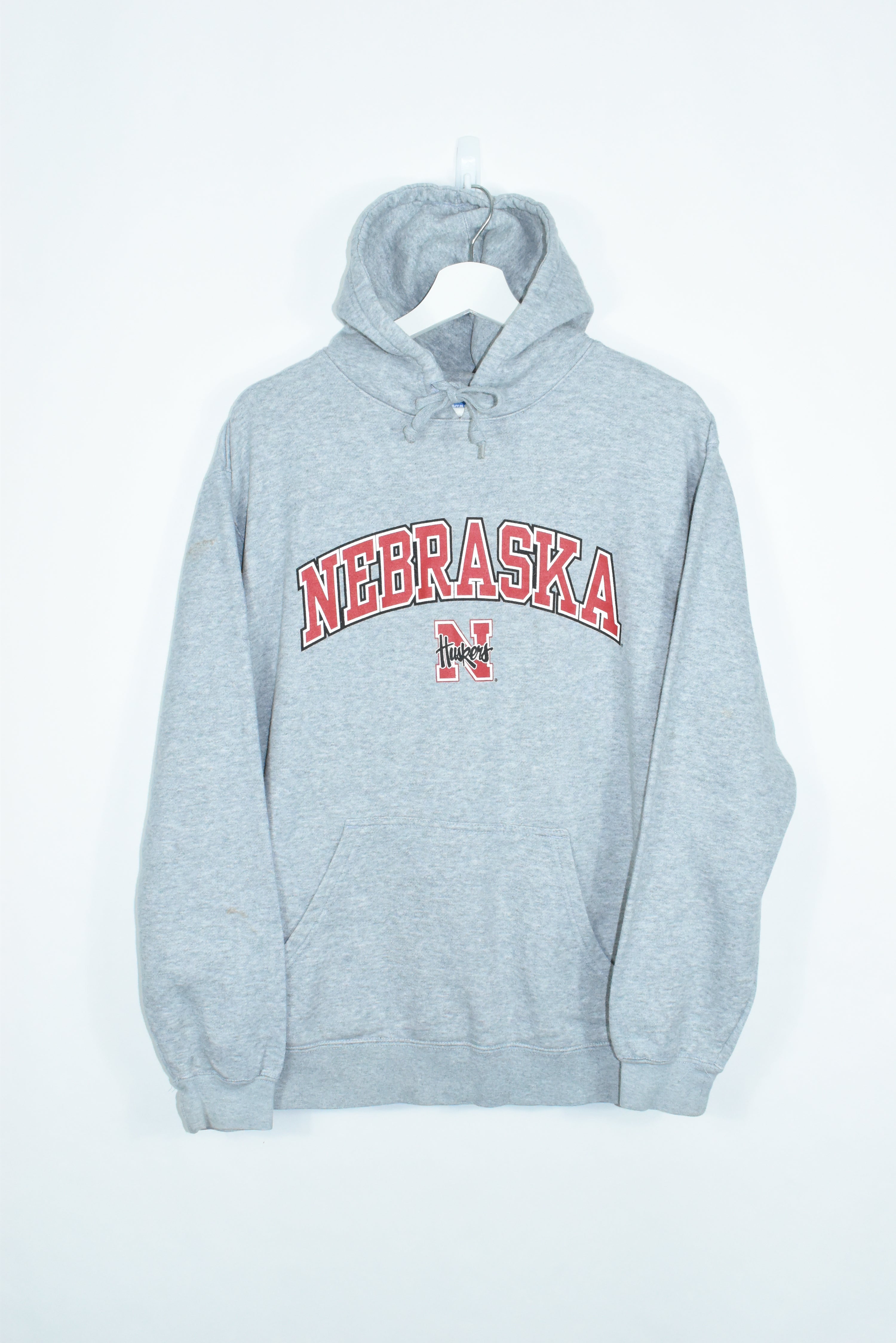 Vintage Nebraska Huskees Hoodie Medium