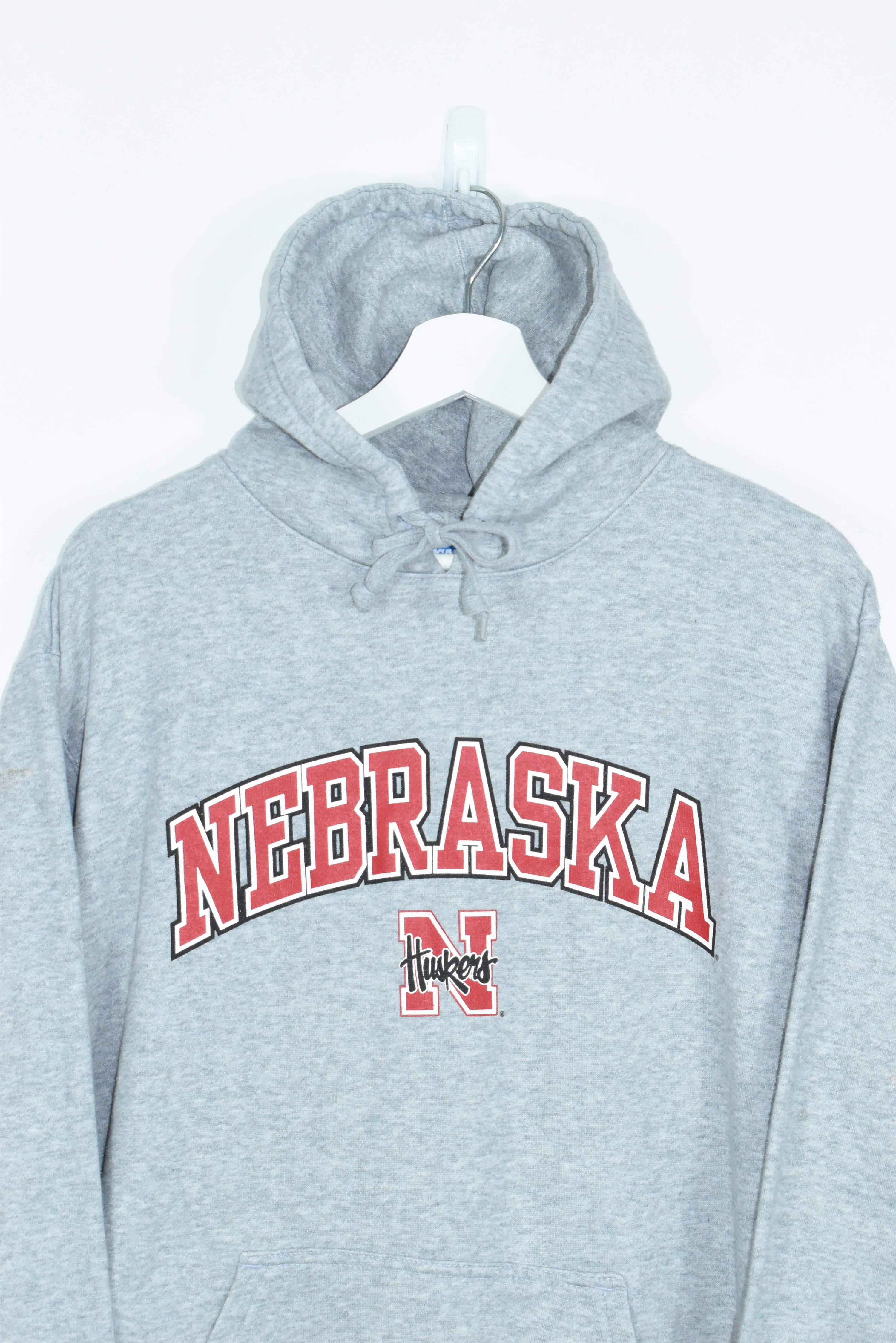 Vintage Nebraska Huskees Hoodie Medium