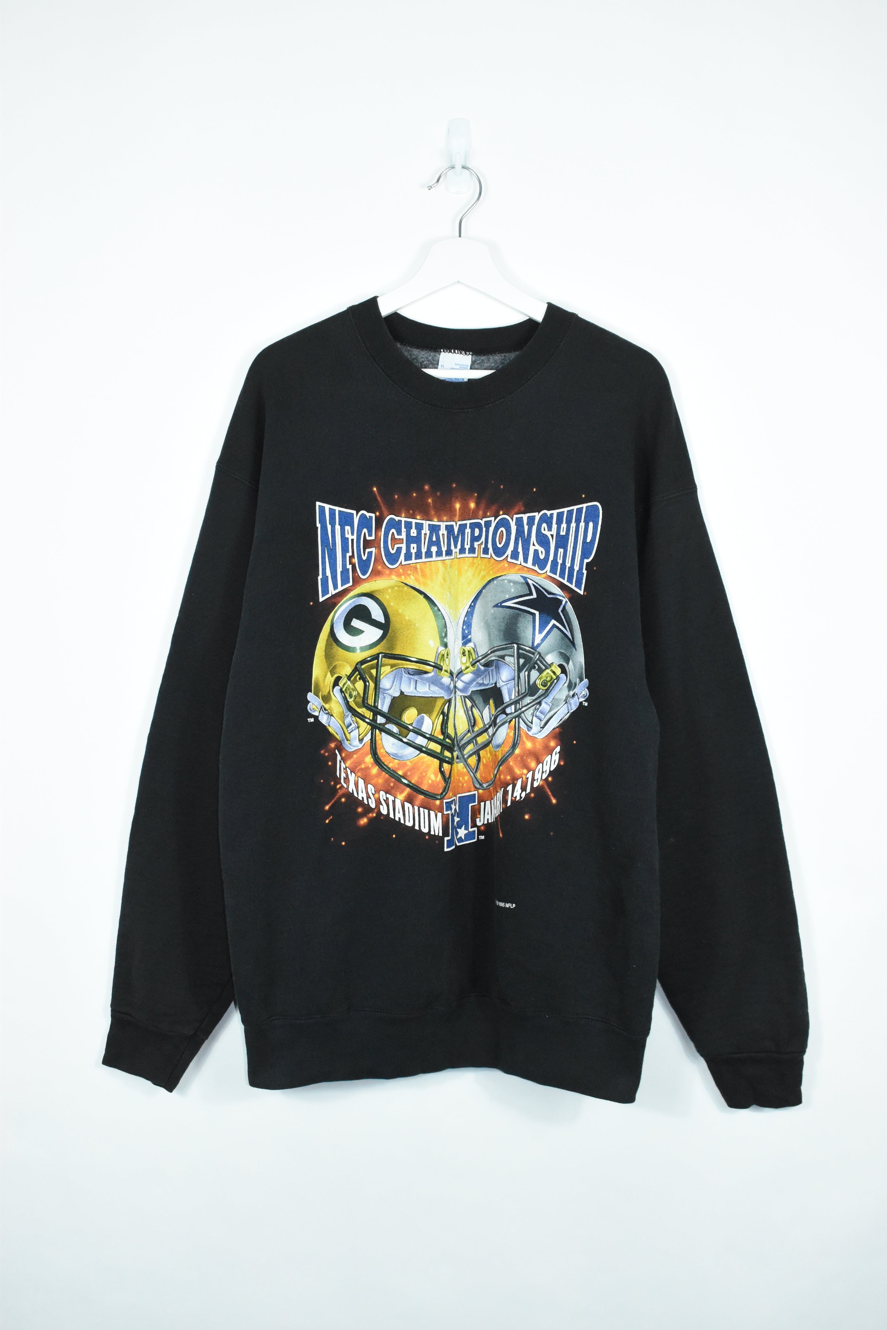 Vintage Salem Packers V Cowboys 1996 Sweatshirt XLARGE