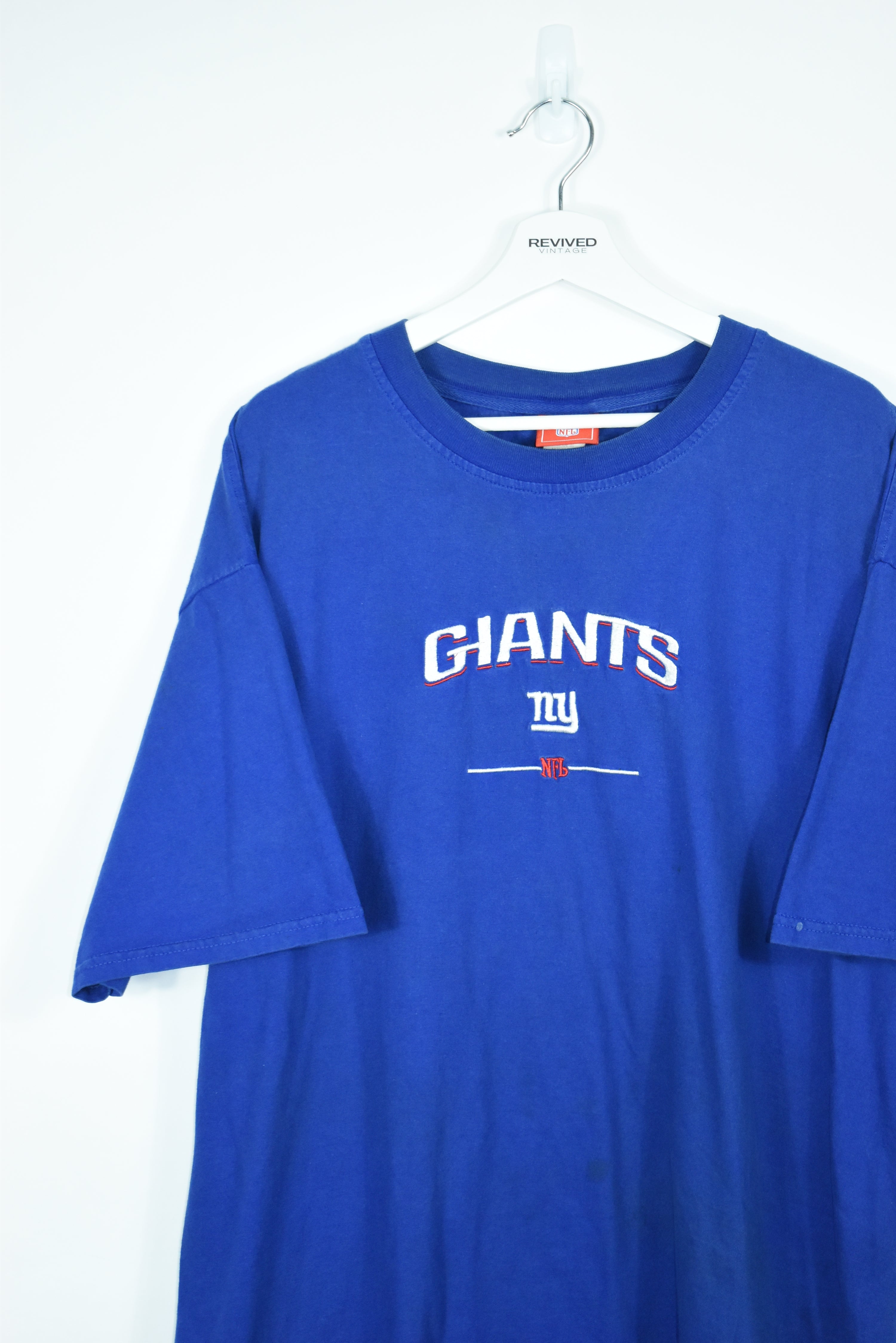 Vintage NY Giants Embroidery T Shirt XLARGE