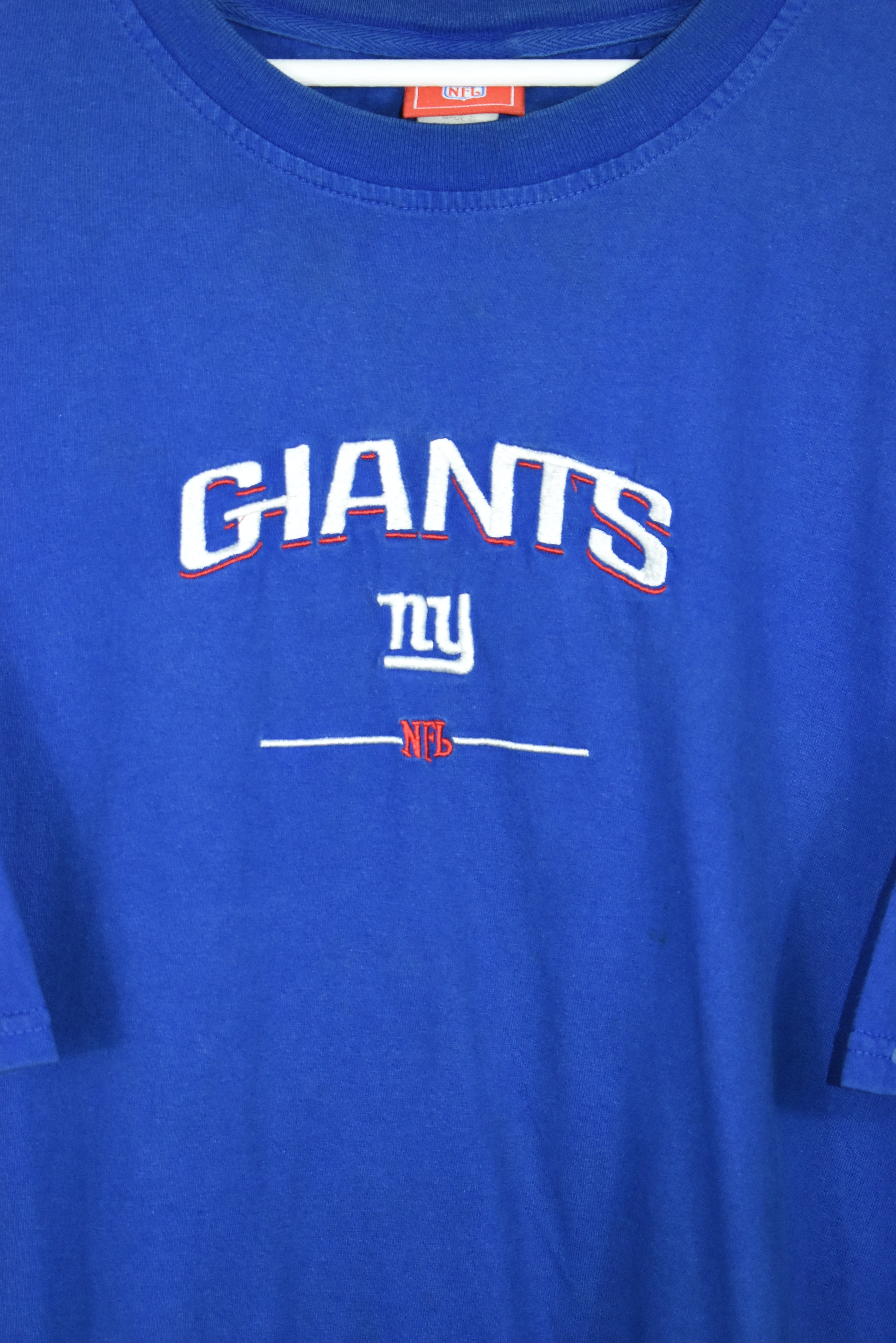 Vintage NY Giants Embroidery T Shirt XLARGE
