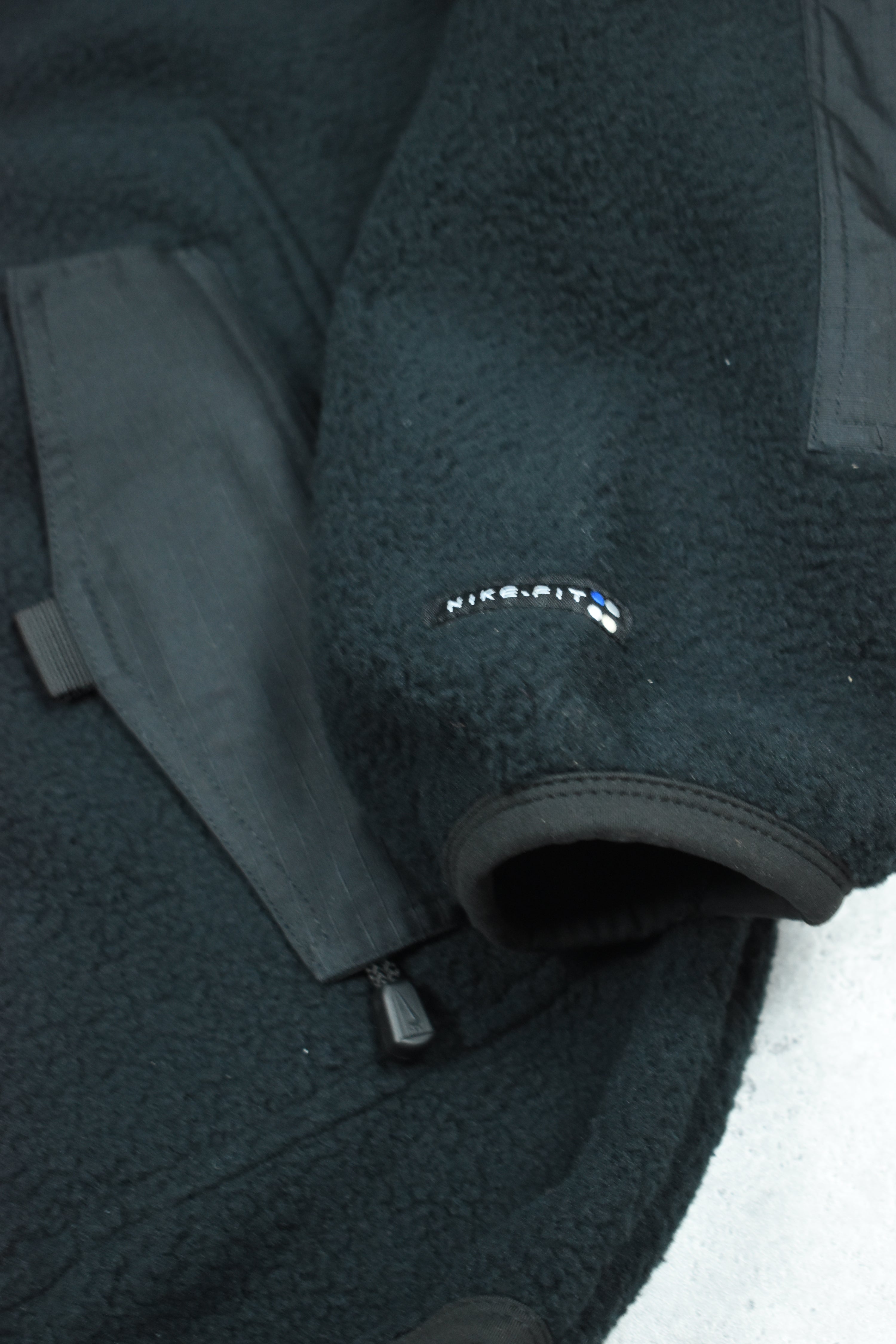 Vintage Rare Nike ACG Ninja Fleece Black