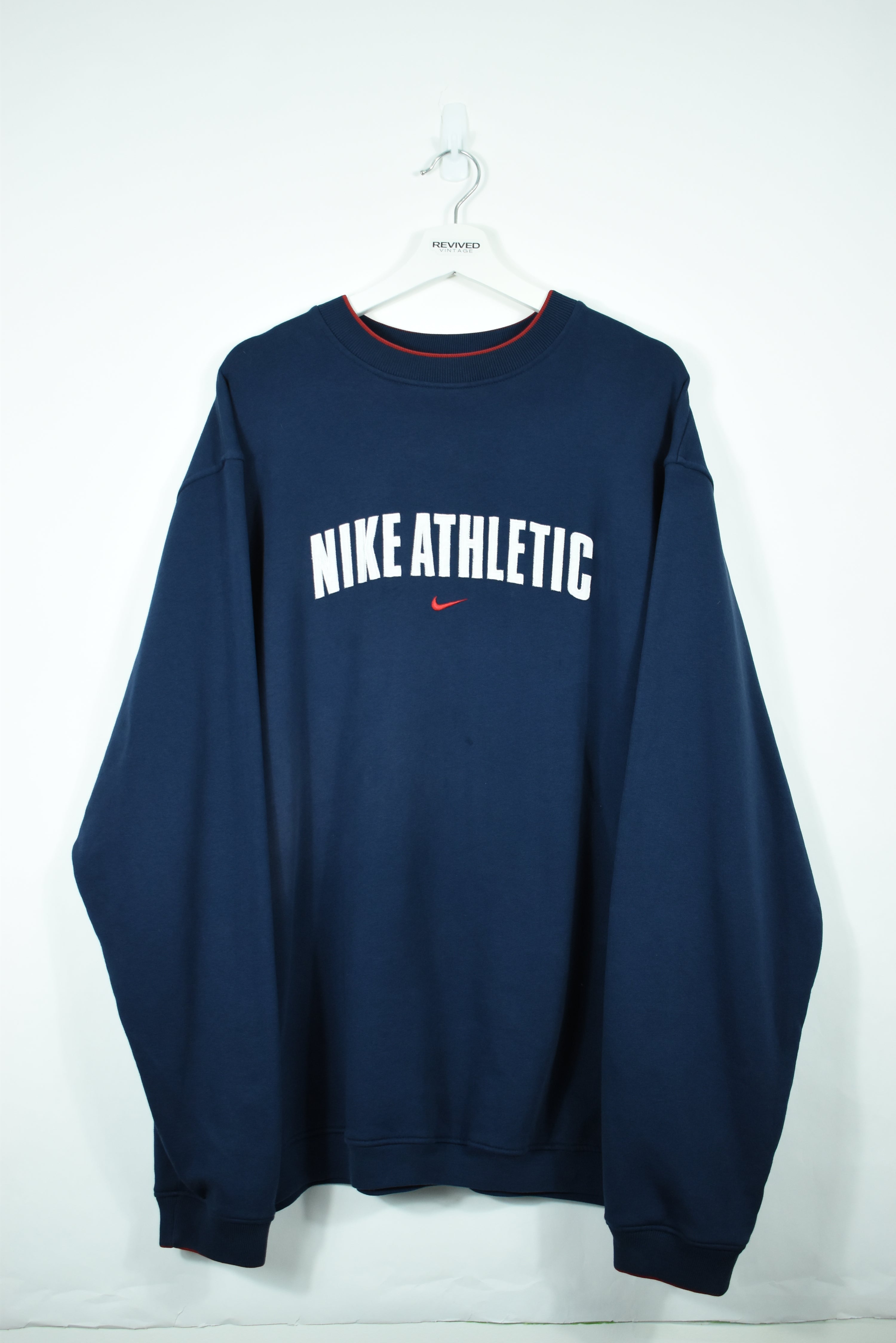 Vintage Nike Athletic Embroidery Sweatshirt Xlarge