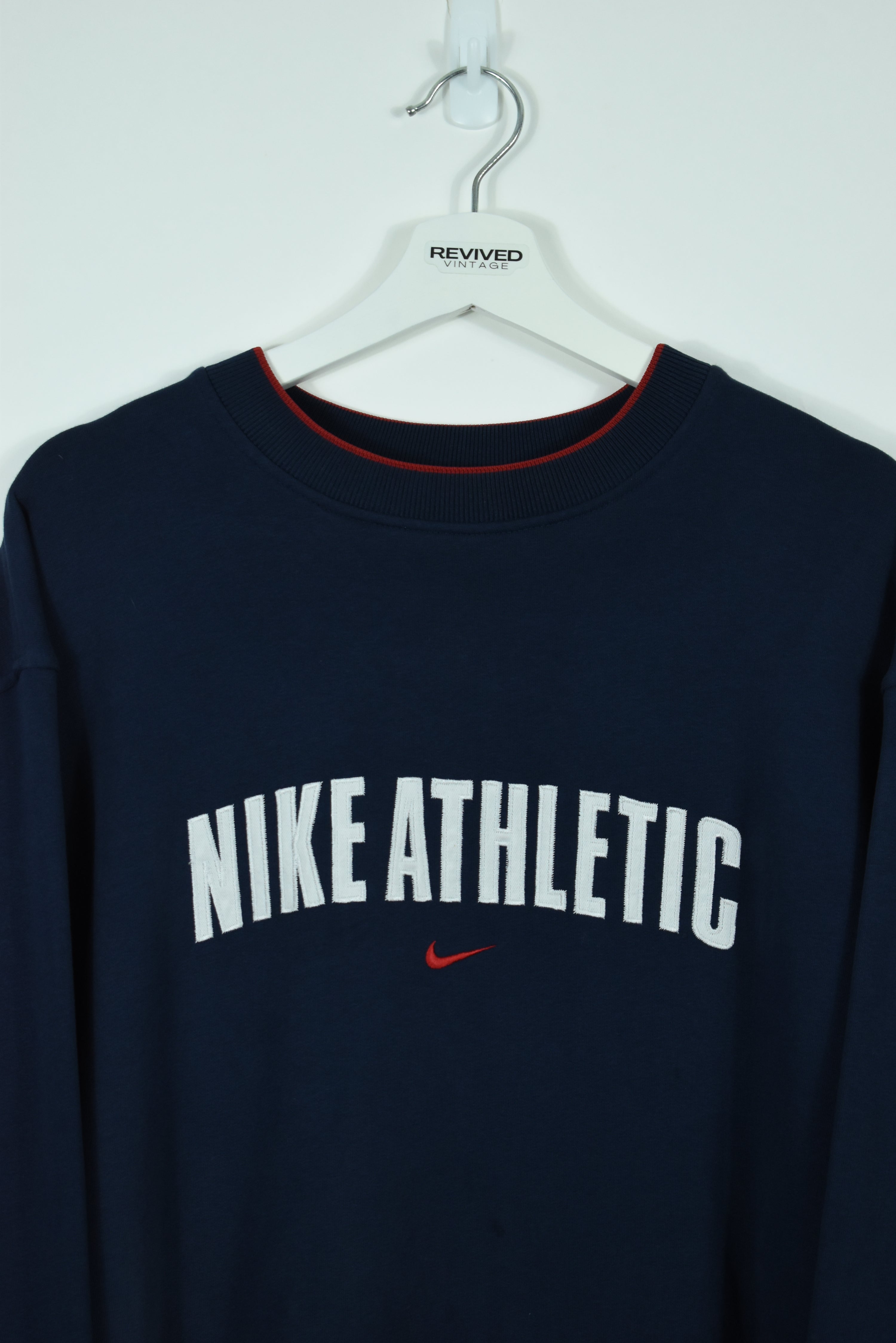 Vintage Nike Athletic Embroidery Sweatshirt Xlarge
