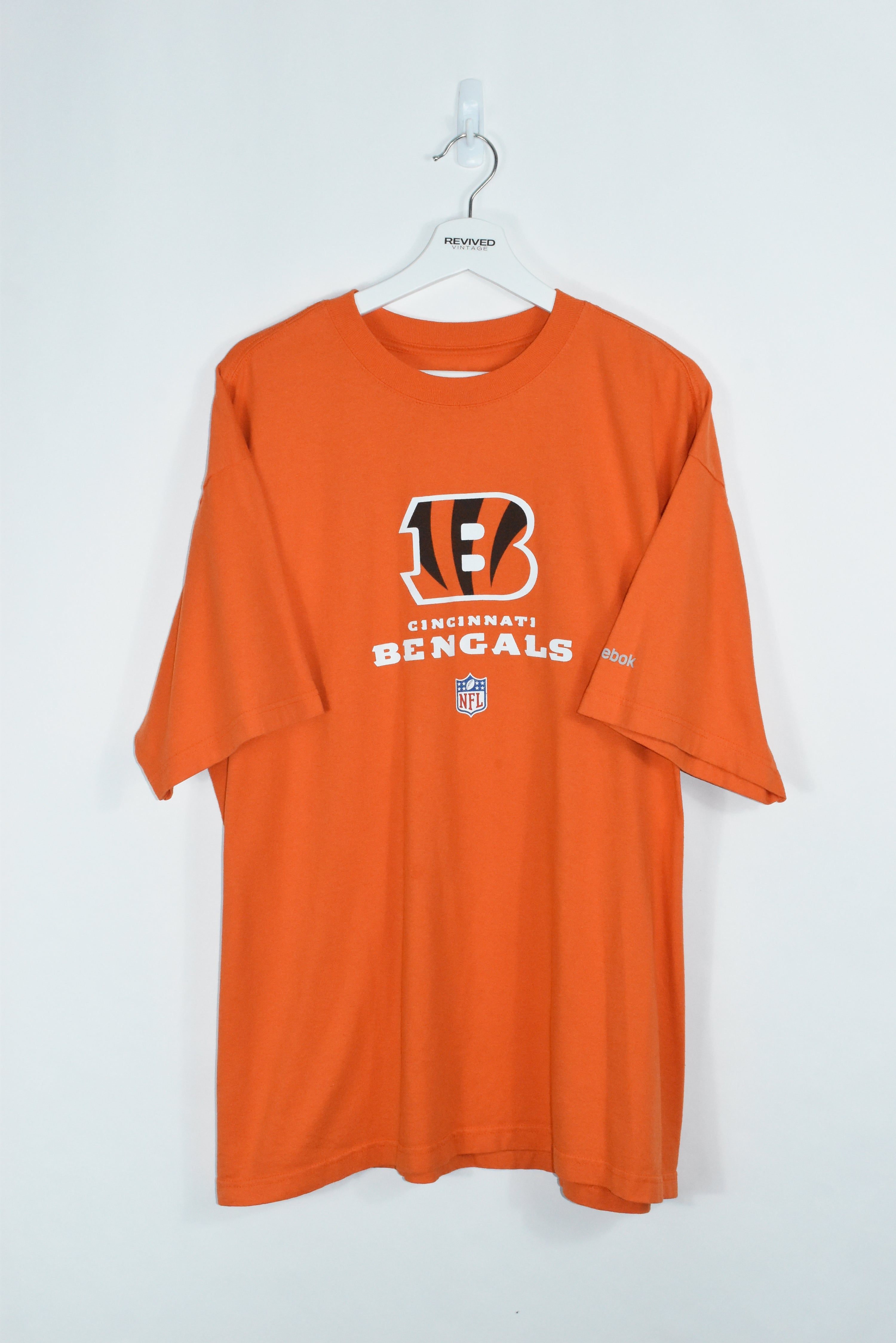 Vintage Reebok Bengals T Shirt XLARGE