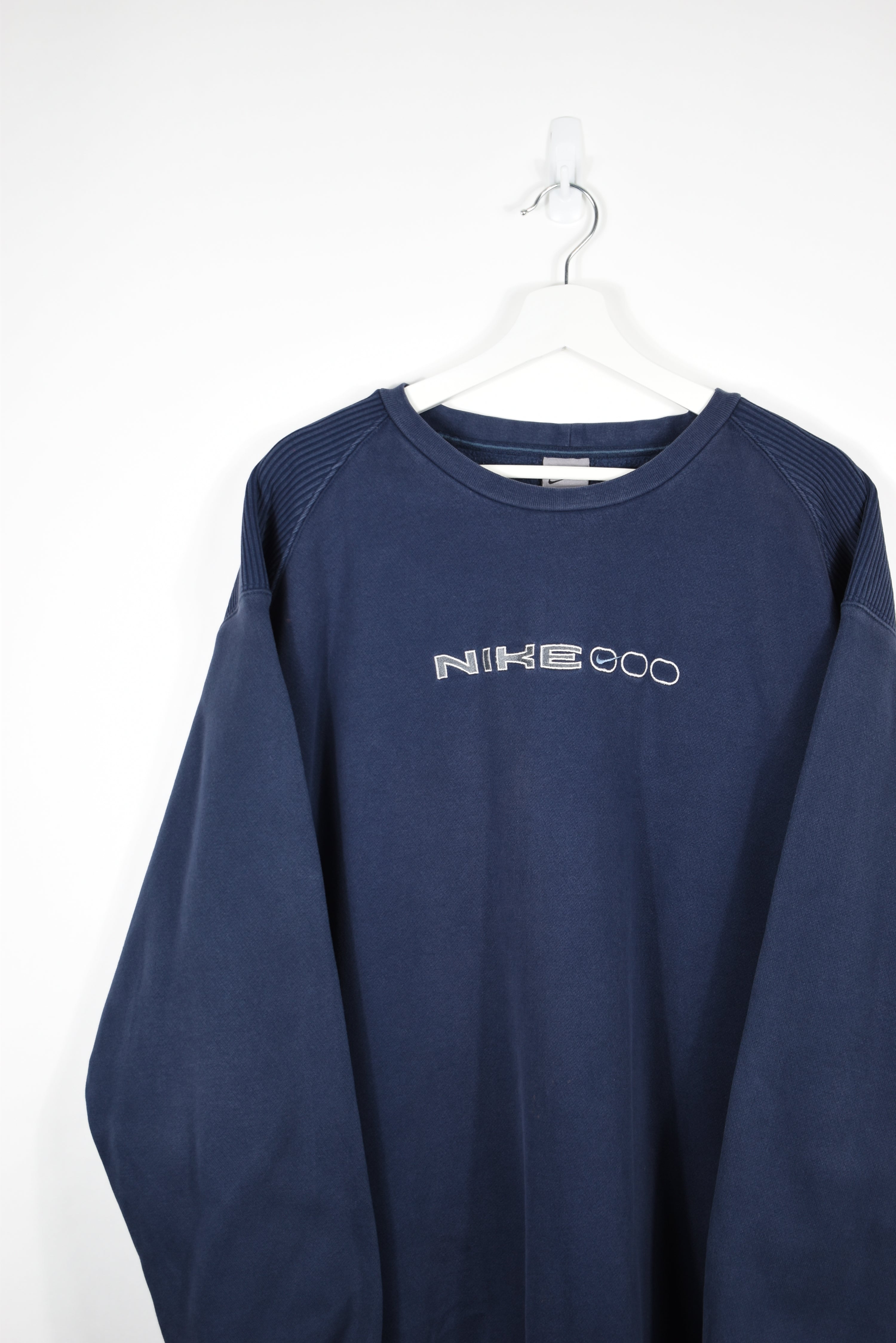 Vintage Nike Spellout Embroidered Sweatshirt XXL