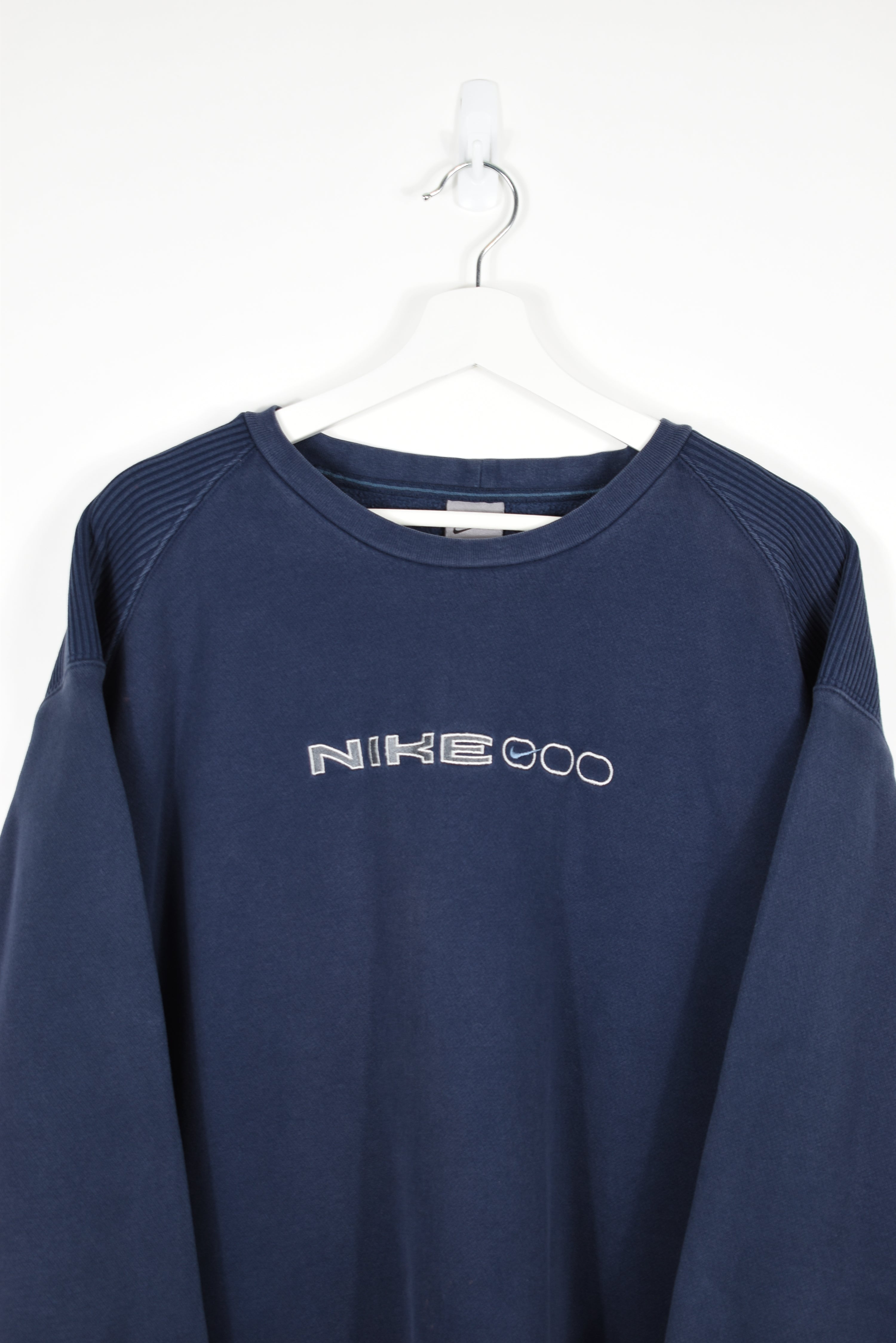 Vintage Nike Spellout Embroidered Sweatshirt XXL
