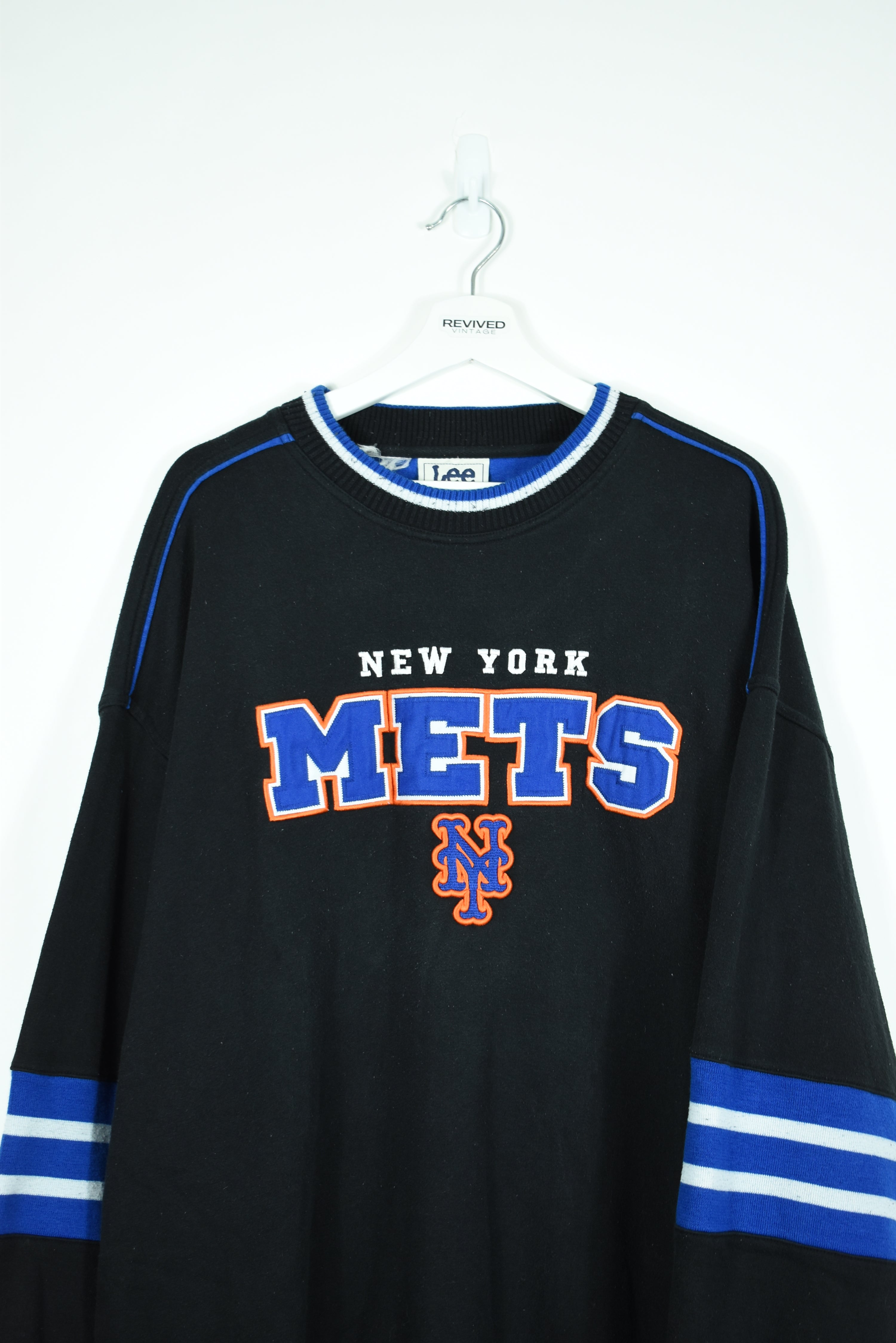 Vintage New York Mets Embroidery Sweatshirt XXL