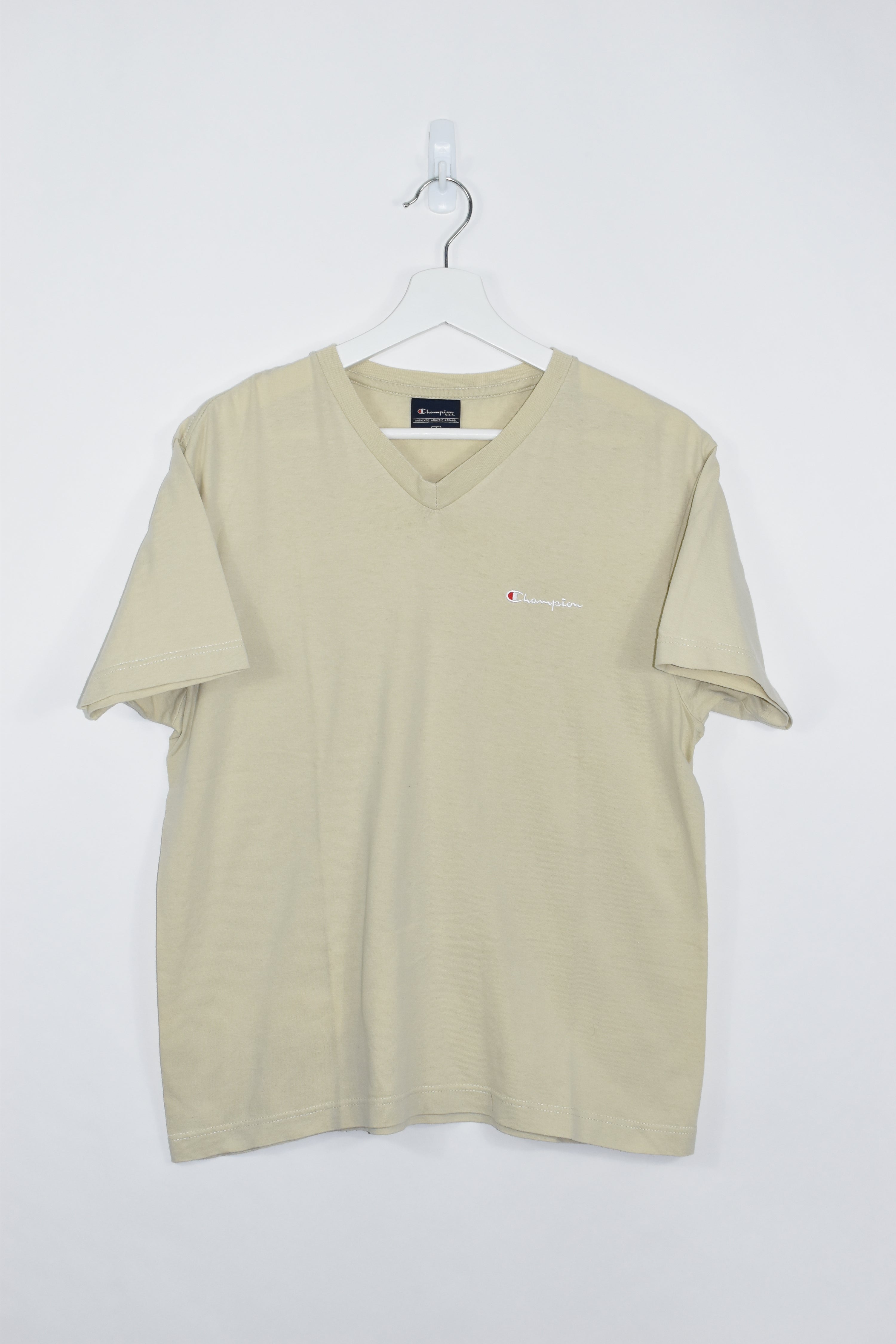 Vintage Champion Embroidery Small Spellout Tee M - REVIVED Vintage est. 2020