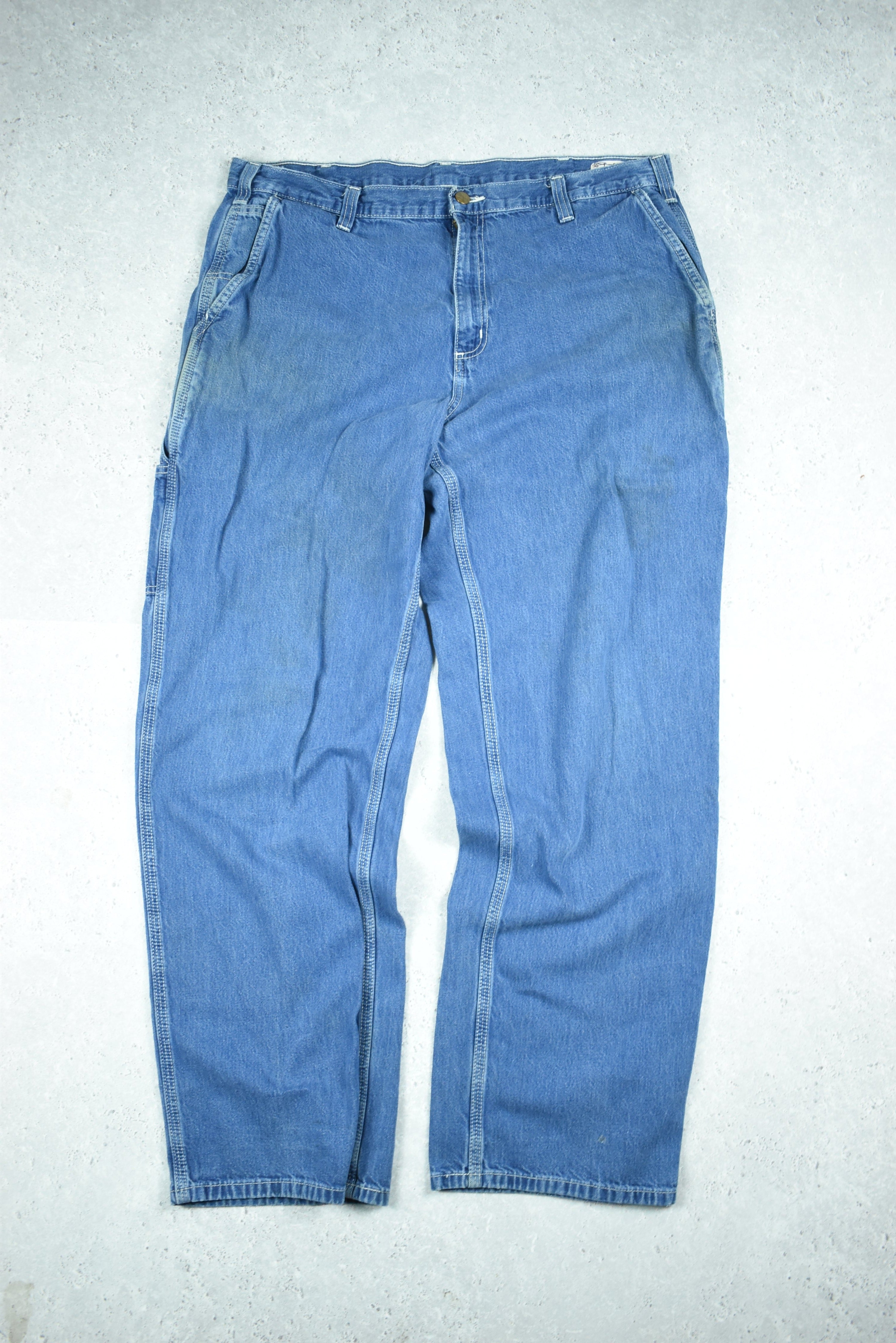 Vintage Carhartt Dungaree Fit Denim Jeans 38x32