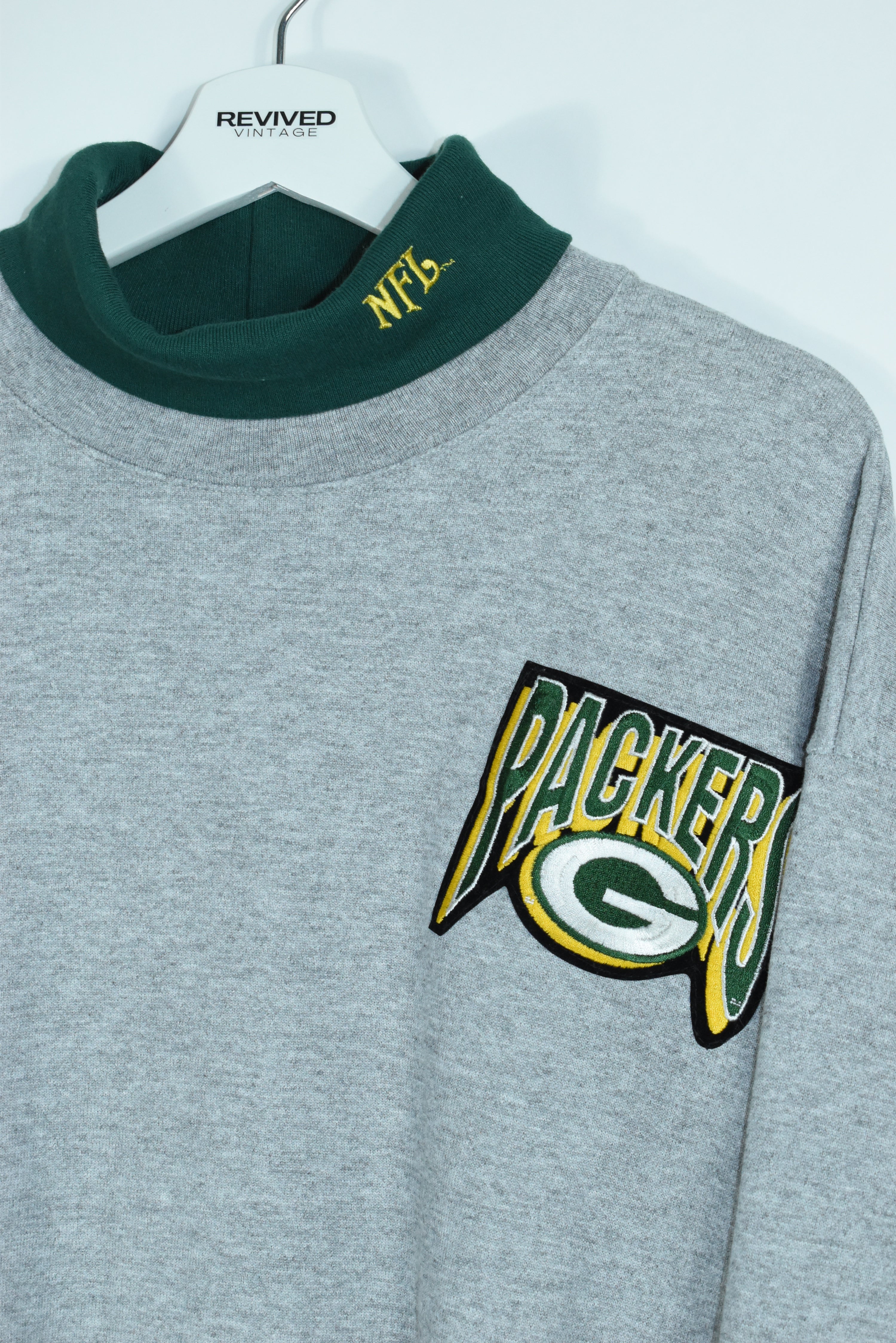 Vintage Green Bay Packers Turtleneck Xlarge