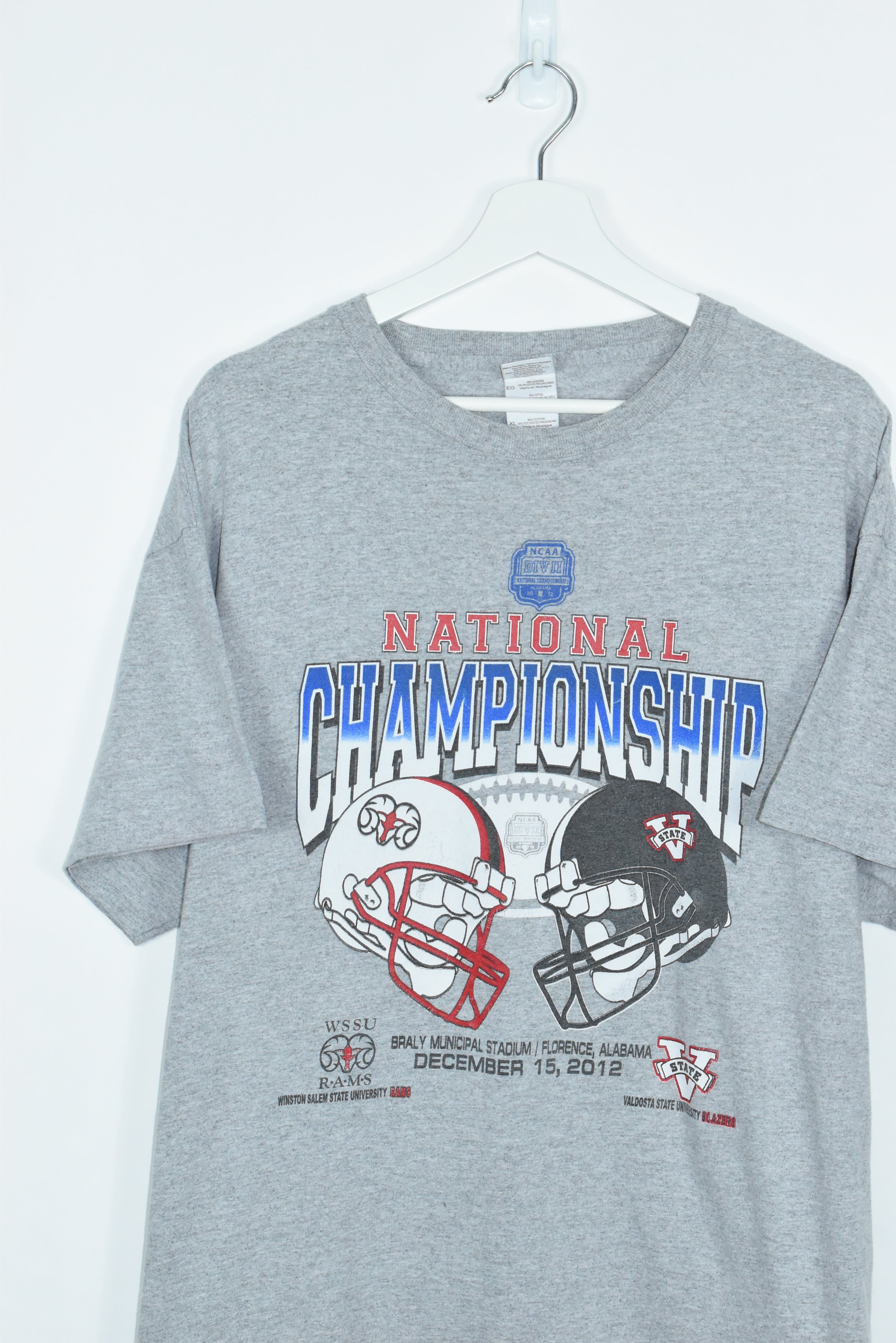 Vintage NCAA 2012 Championship Tee Rams v State Xlarge