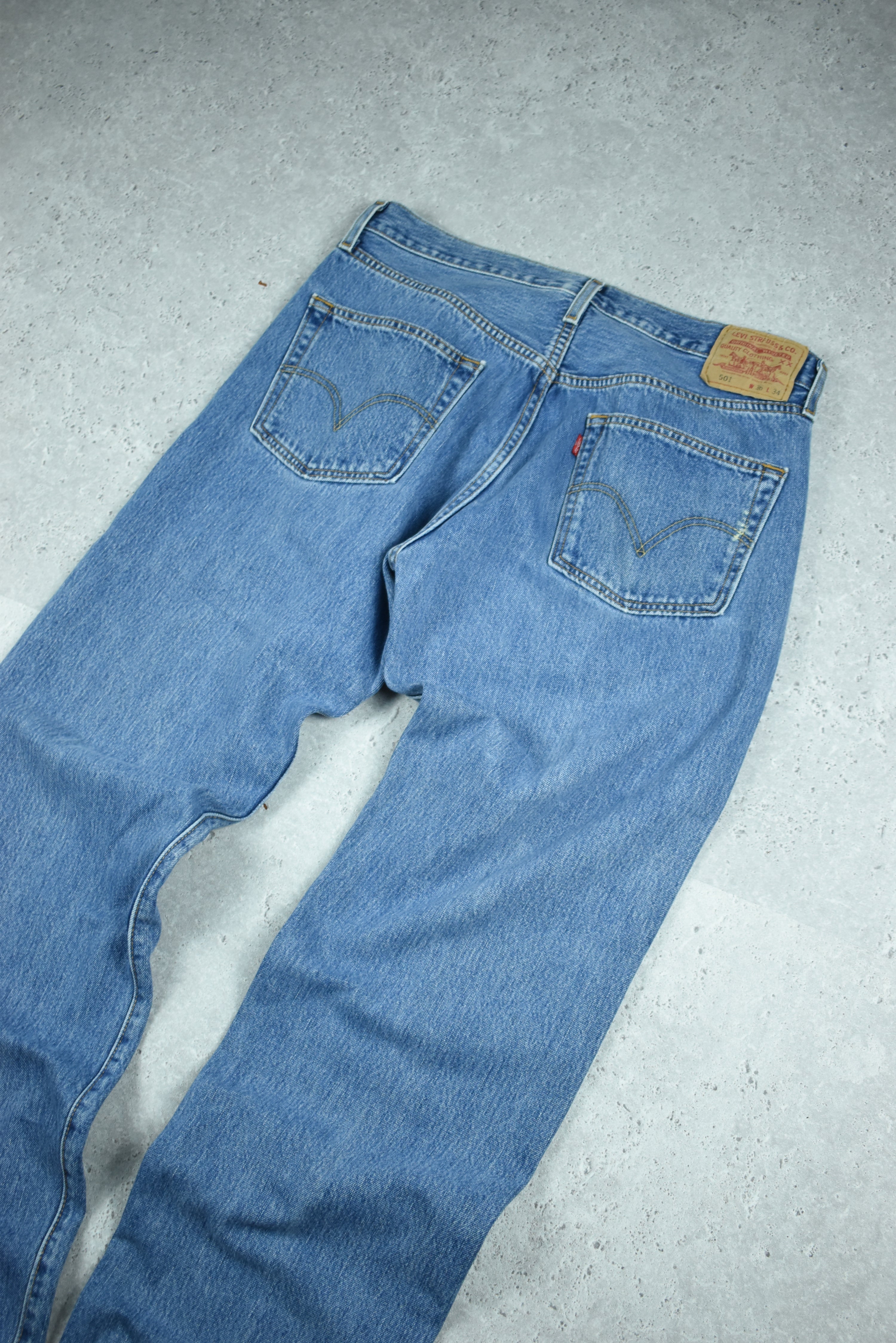 Vintage Levis 501 Denim Jeans 36x34