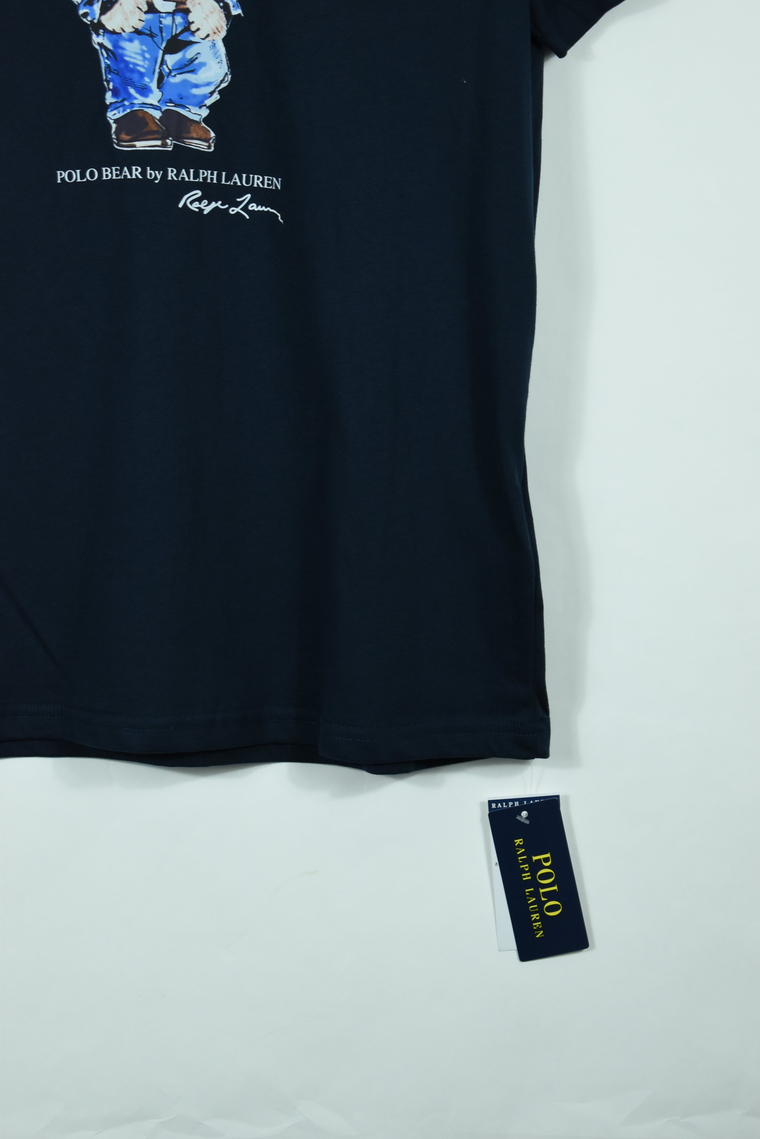 New Ralph Lauren Polo Bear T Shirt Navy Medium